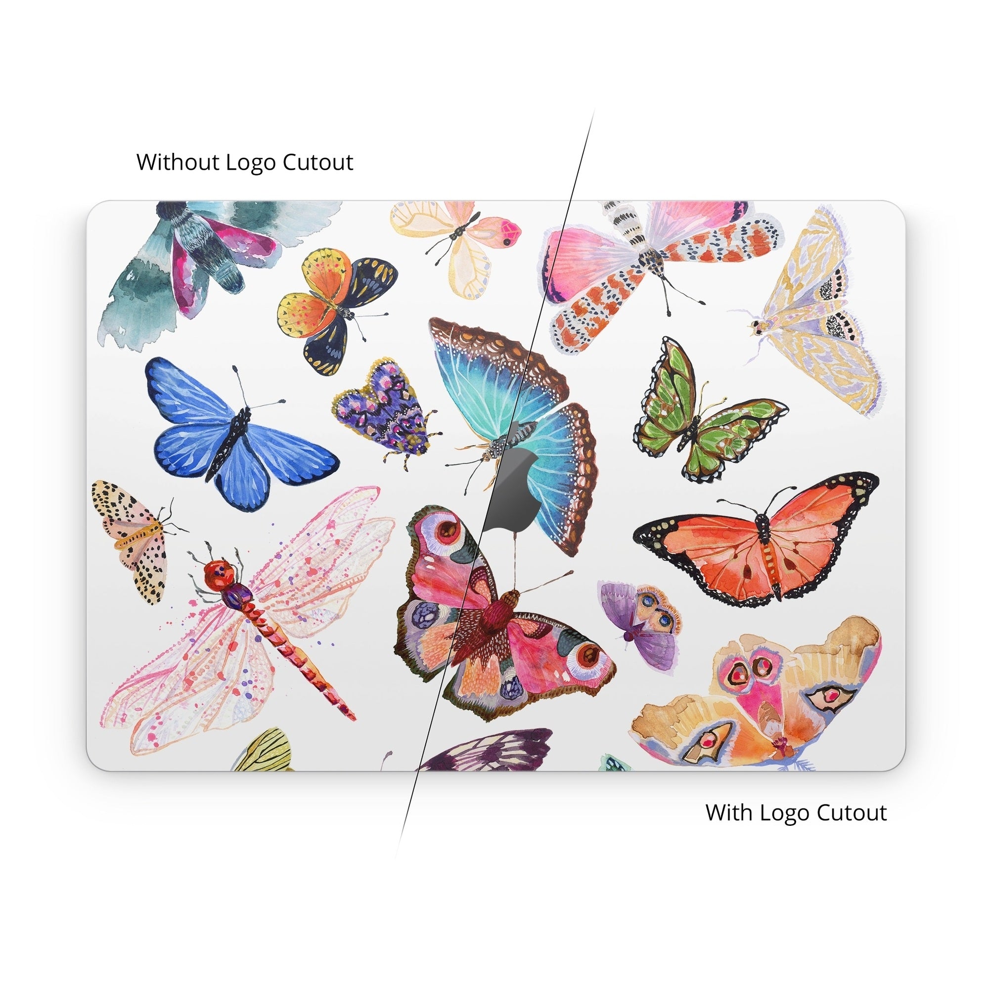 Butterfly Scatter - Apple MacBook Skin