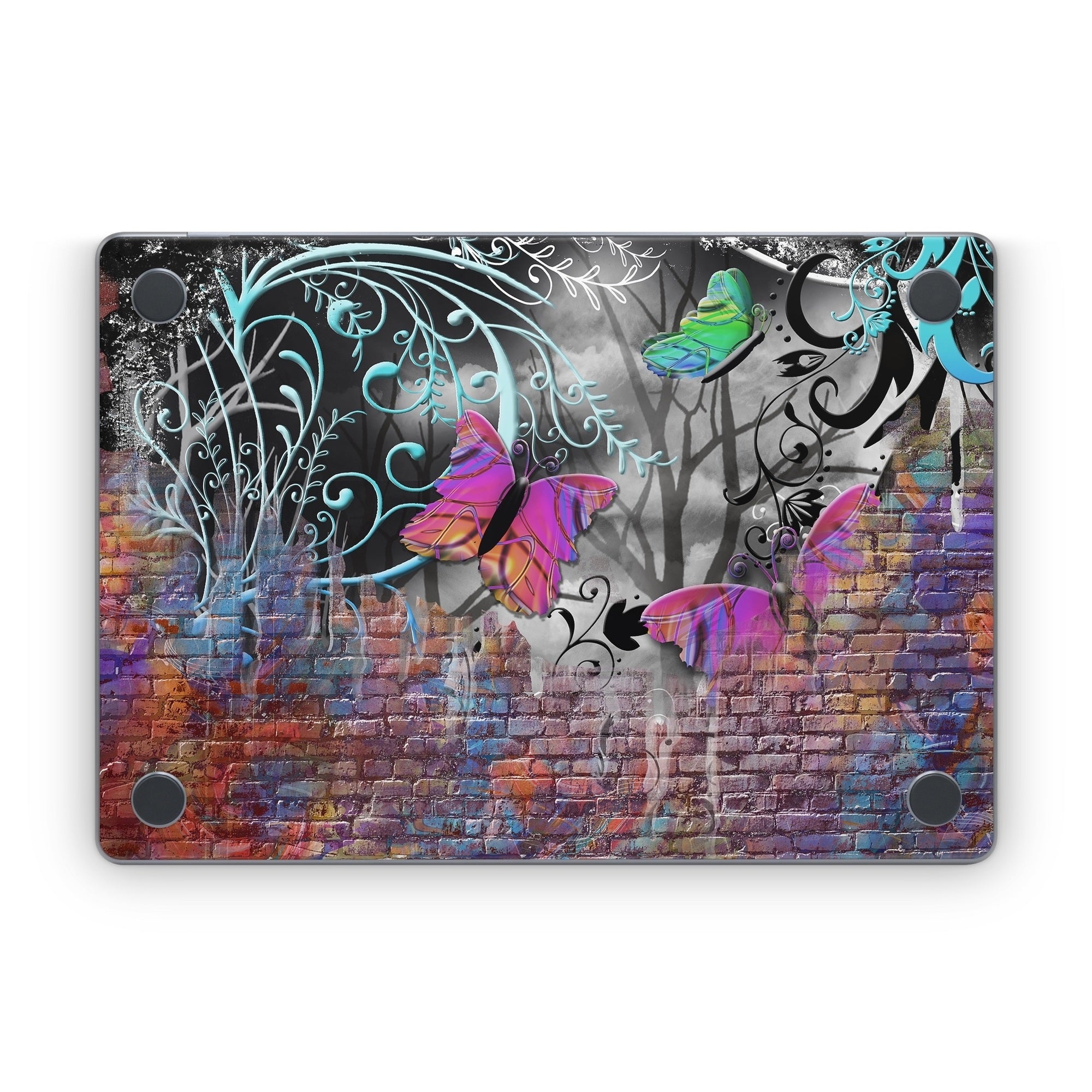 Butterfly Wall - Apple MacBook Skin