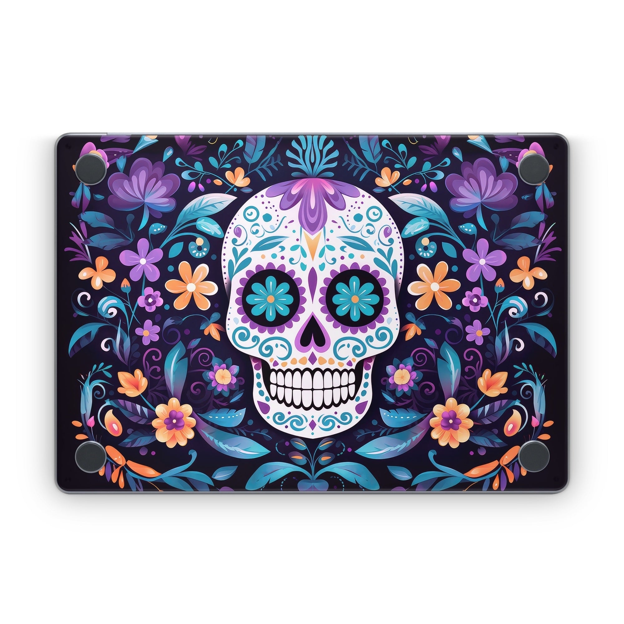 Calavera Azul - Apple MacBook Skin