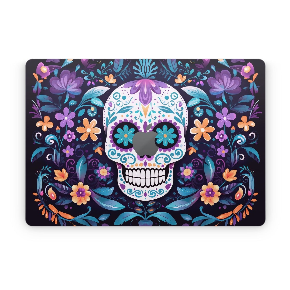 Calavera Azul - Apple MacBook Skin