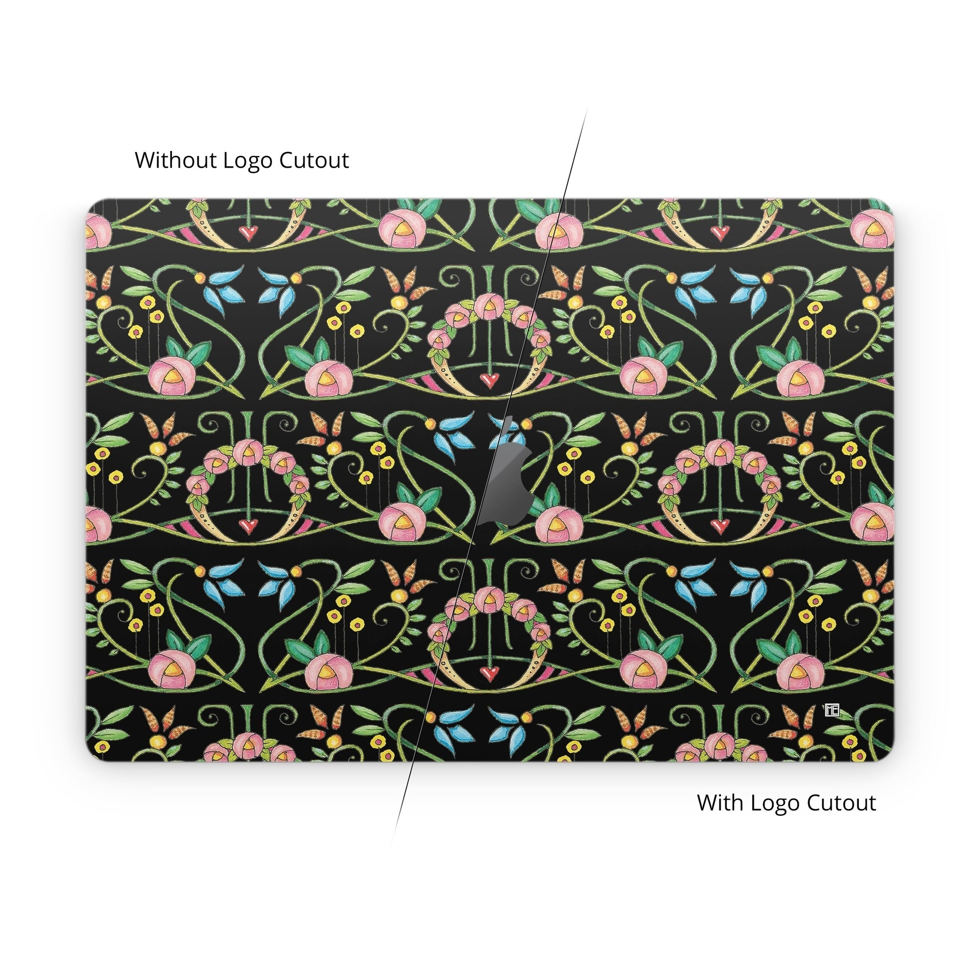 Change Nothing Flowers - Apple MacBook Skin