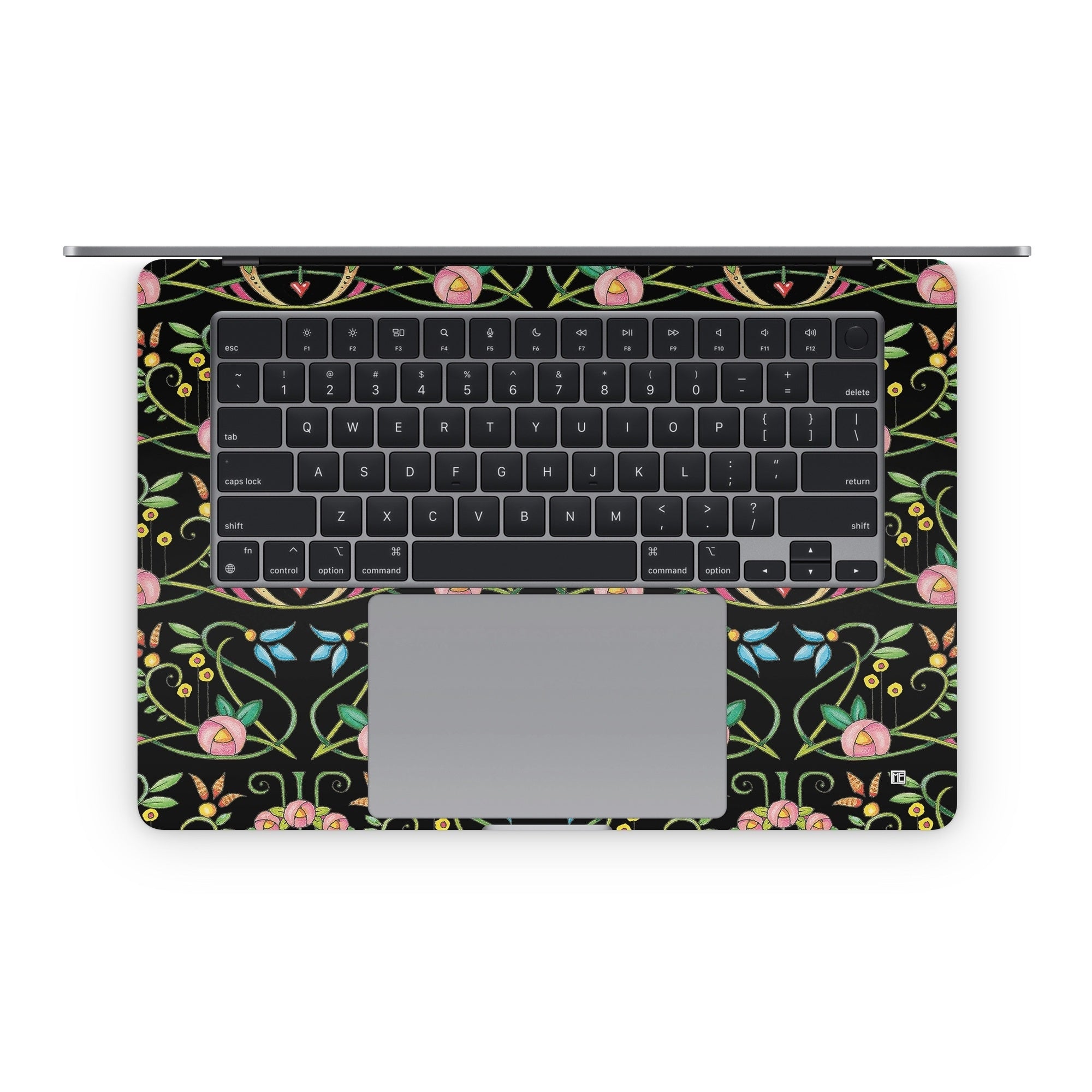 Change Nothing Flowers - Apple MacBook Skin