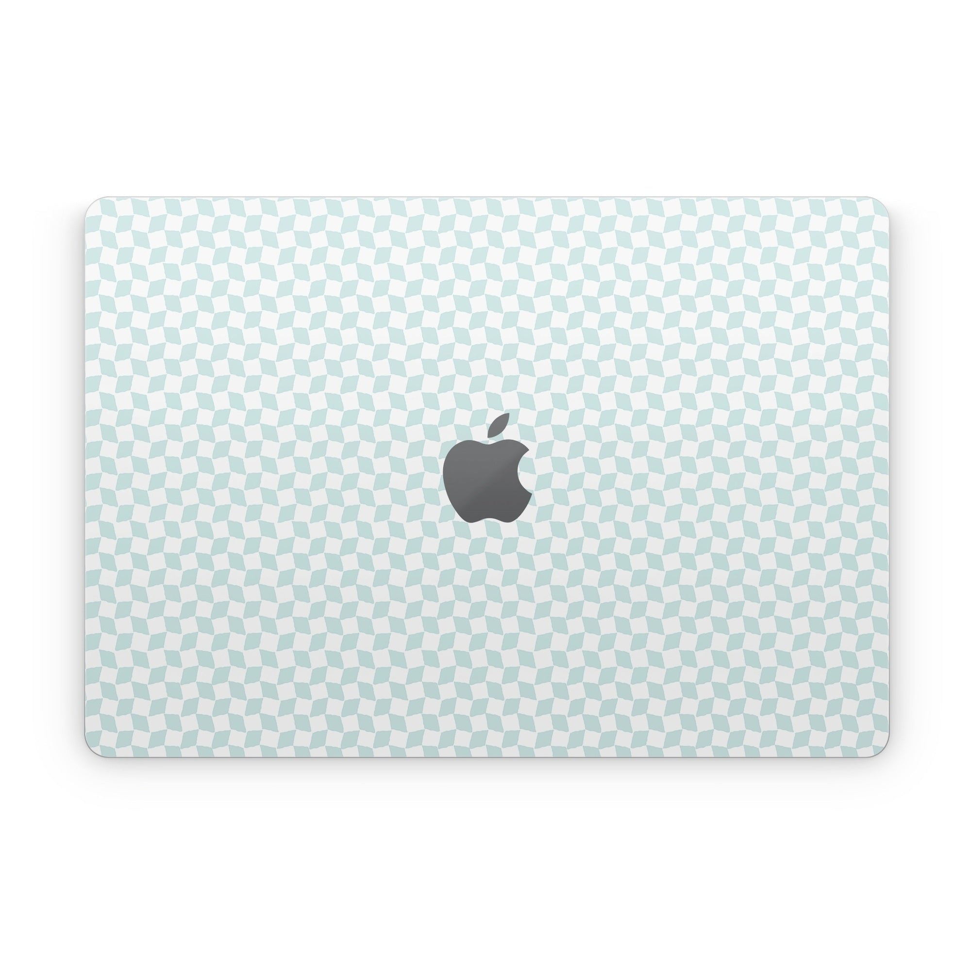 Checker Light Blue - Apple MacBook Skin