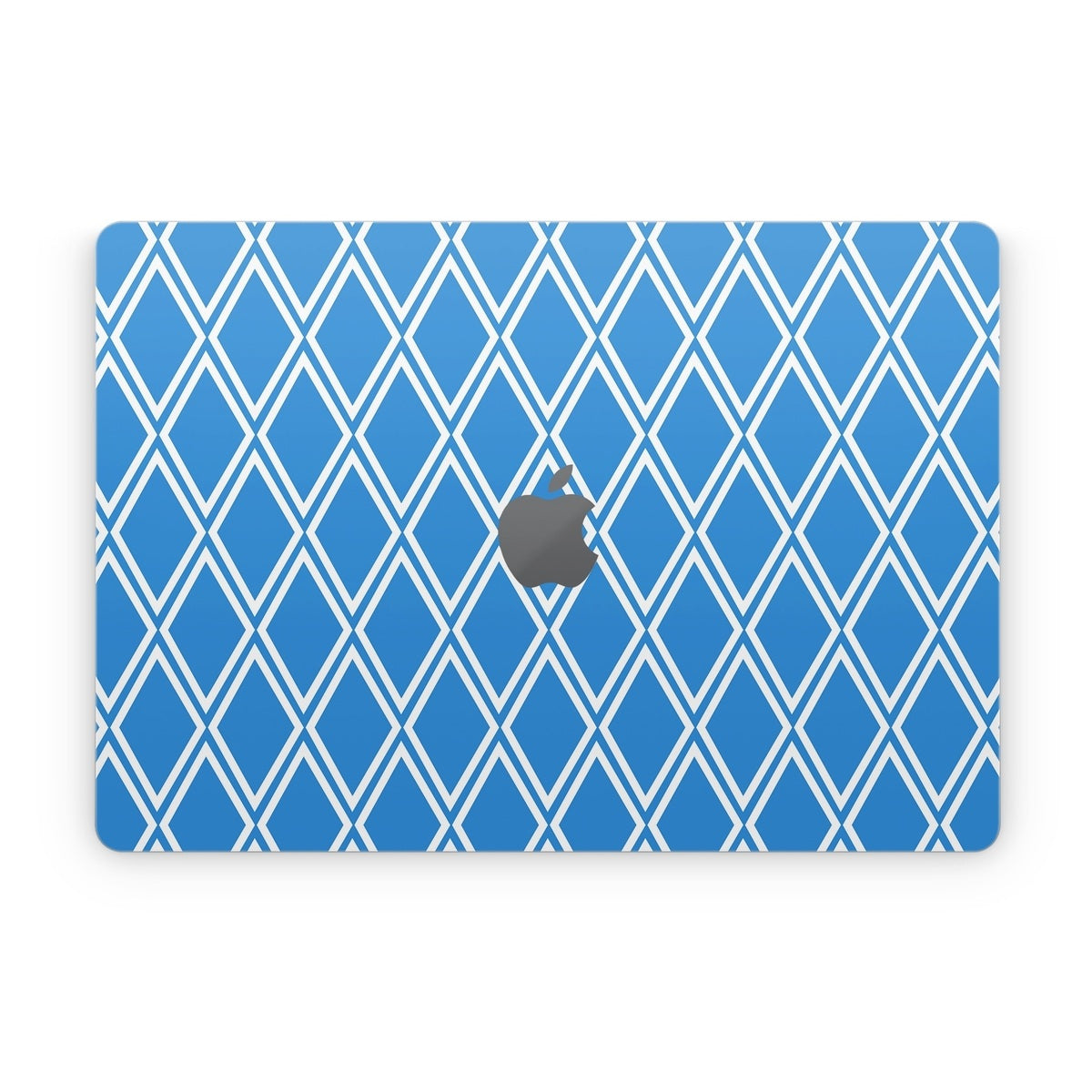 Blue Checks - Apple MacBook Skin