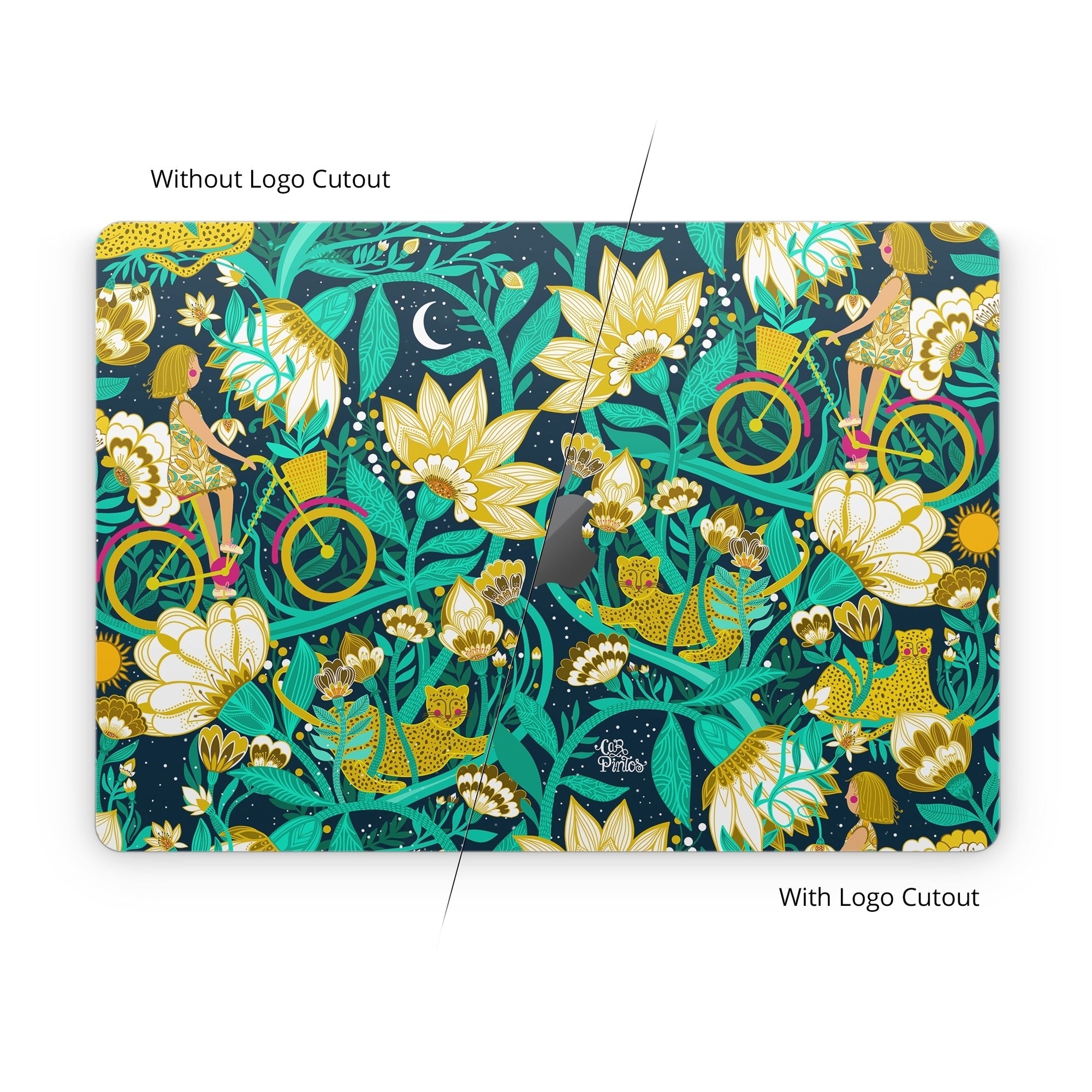 Cheetah Garden - Apple MacBook Skin