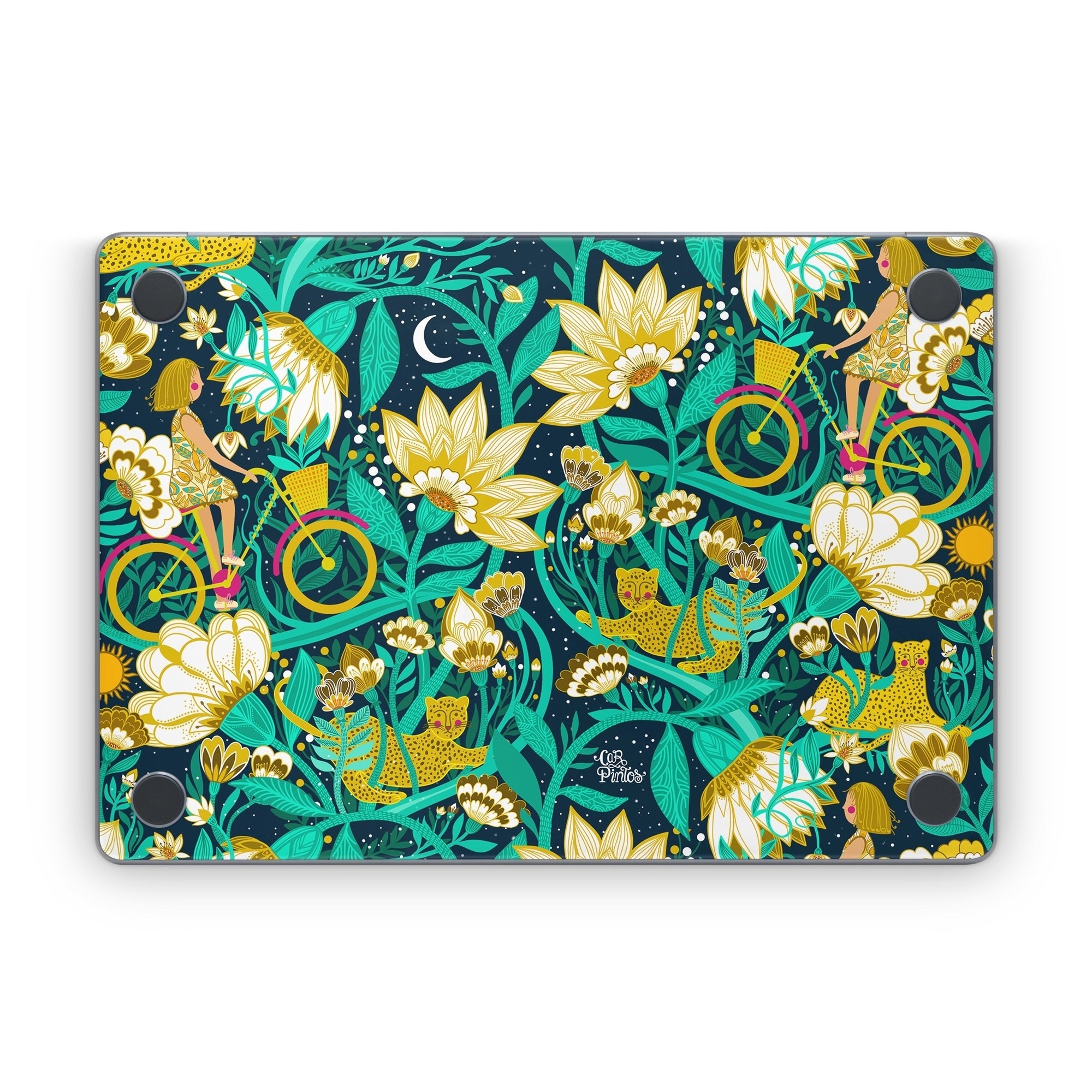 Cheetah Garden - Apple MacBook Skin