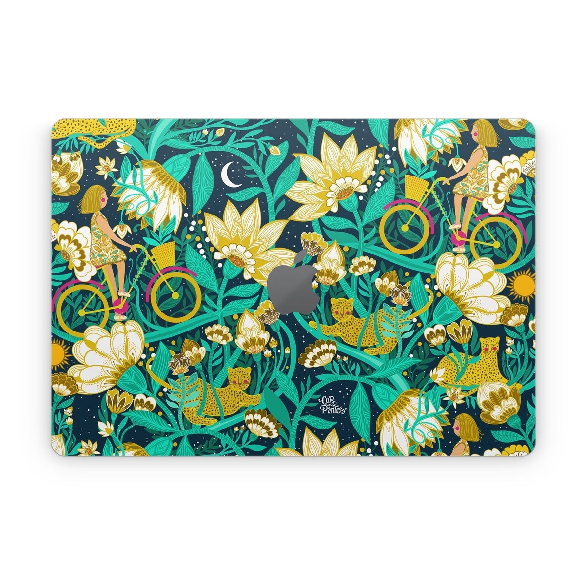 Cheetah Garden - Apple MacBook Skin