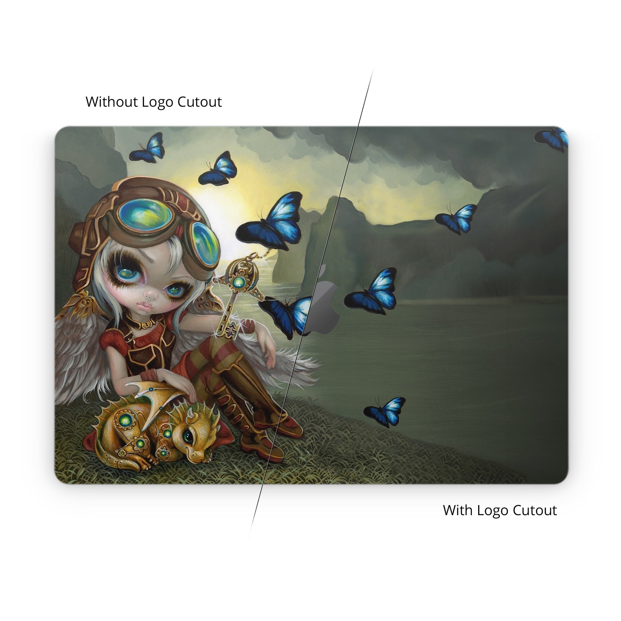 Clockwork Dragonling - Apple MacBook Skin