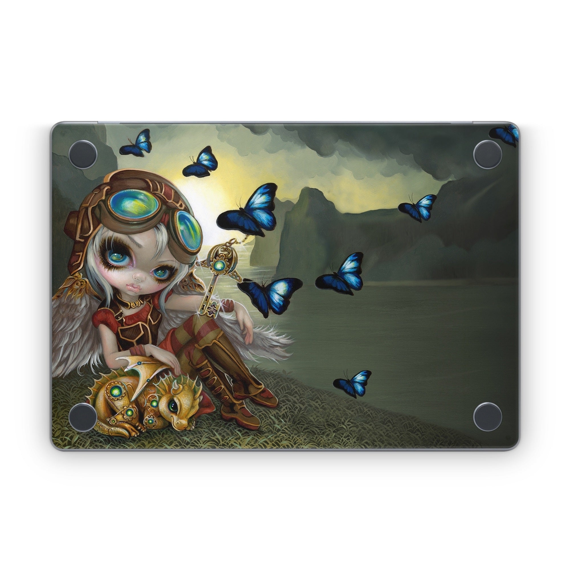 Clockwork Dragonling - Apple MacBook Skin