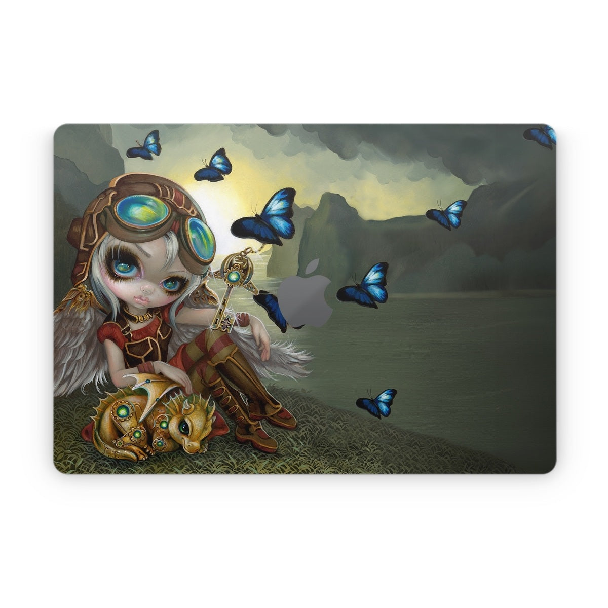 Clockwork Dragonling - Apple MacBook Skin