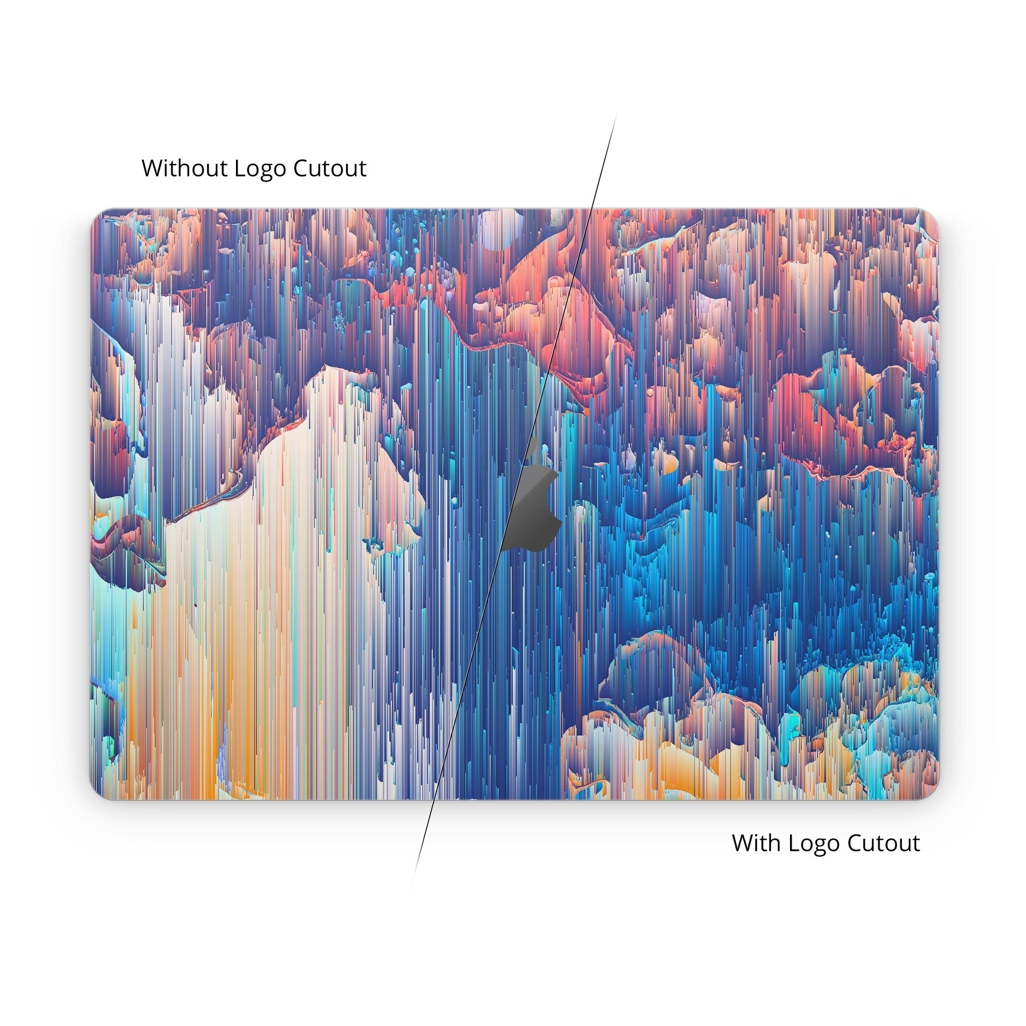 Cloud Glitch - Apple MacBook Skin