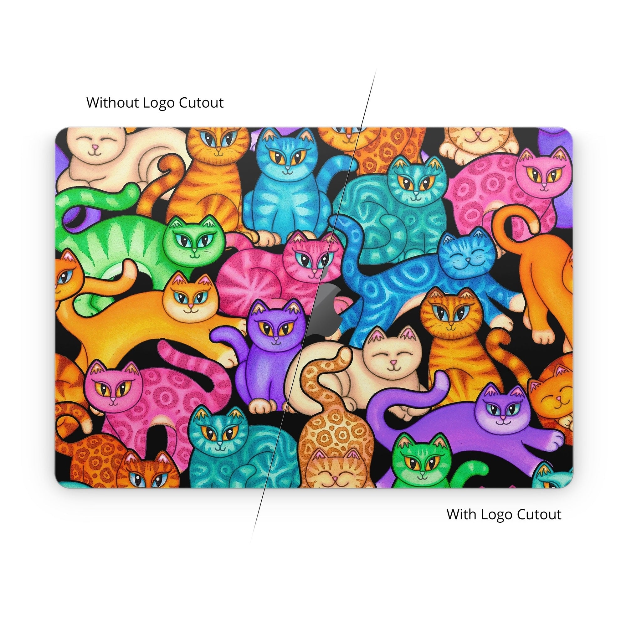 Colorful Kittens - Apple MacBook Skin