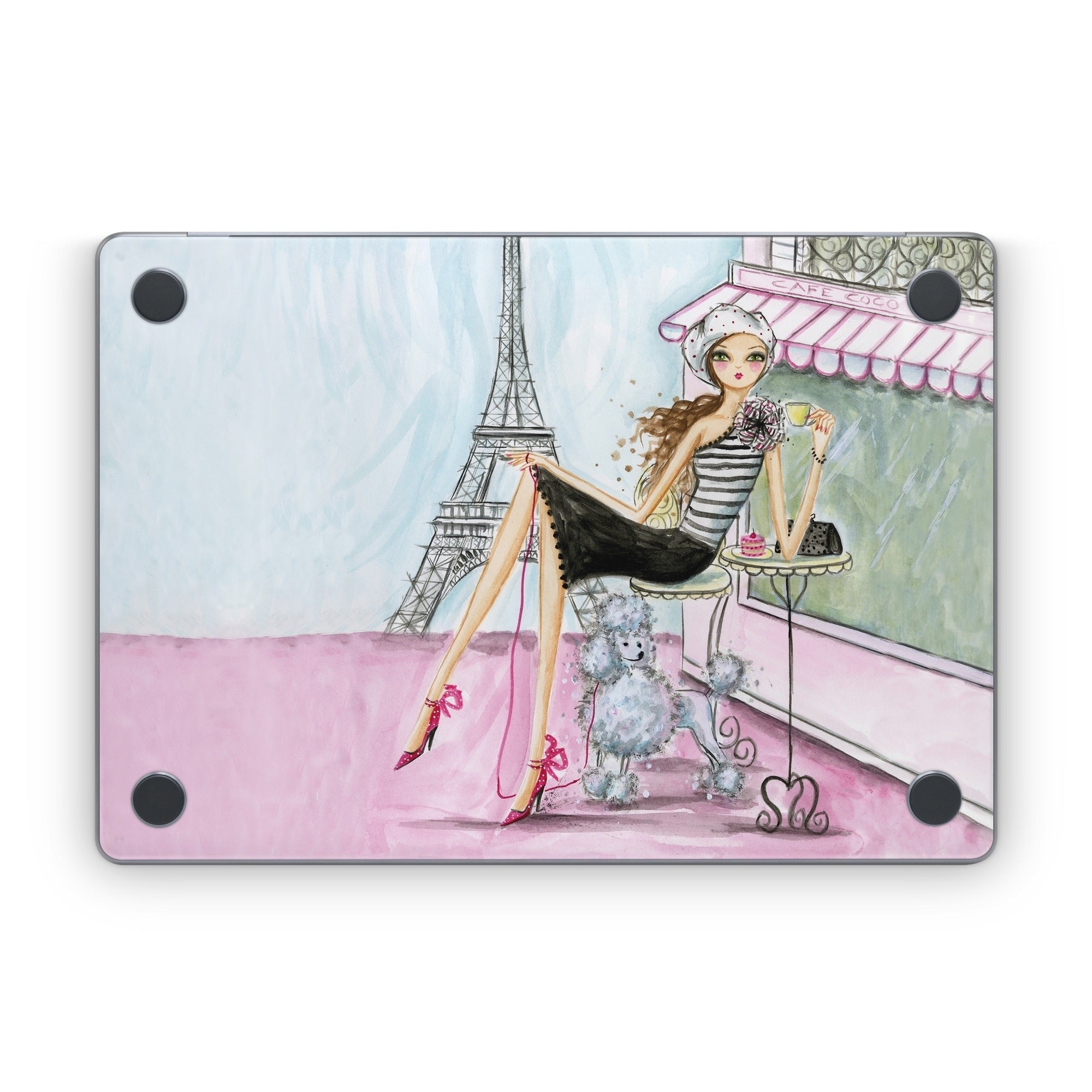 Cafe Paris - Apple MacBook Skin