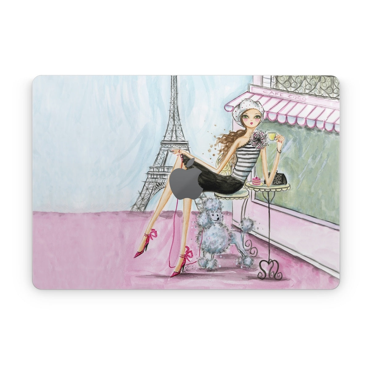 Cafe Paris - Apple MacBook Skin