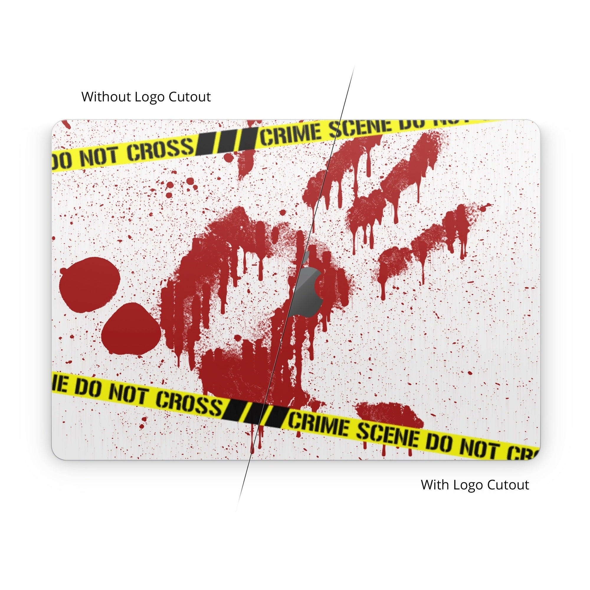 Crime Scene Revisited - Apple MacBook Skin