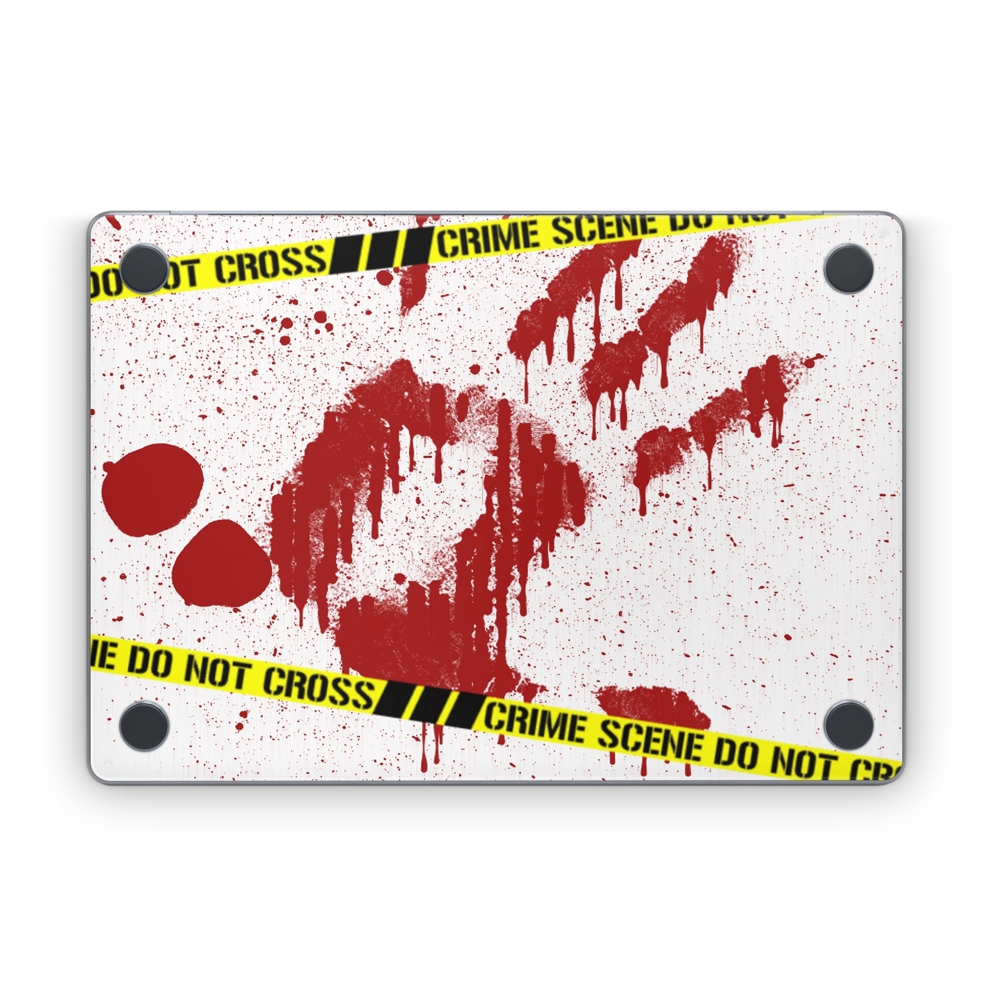 Crime Scene Revisited - Apple MacBook Skin