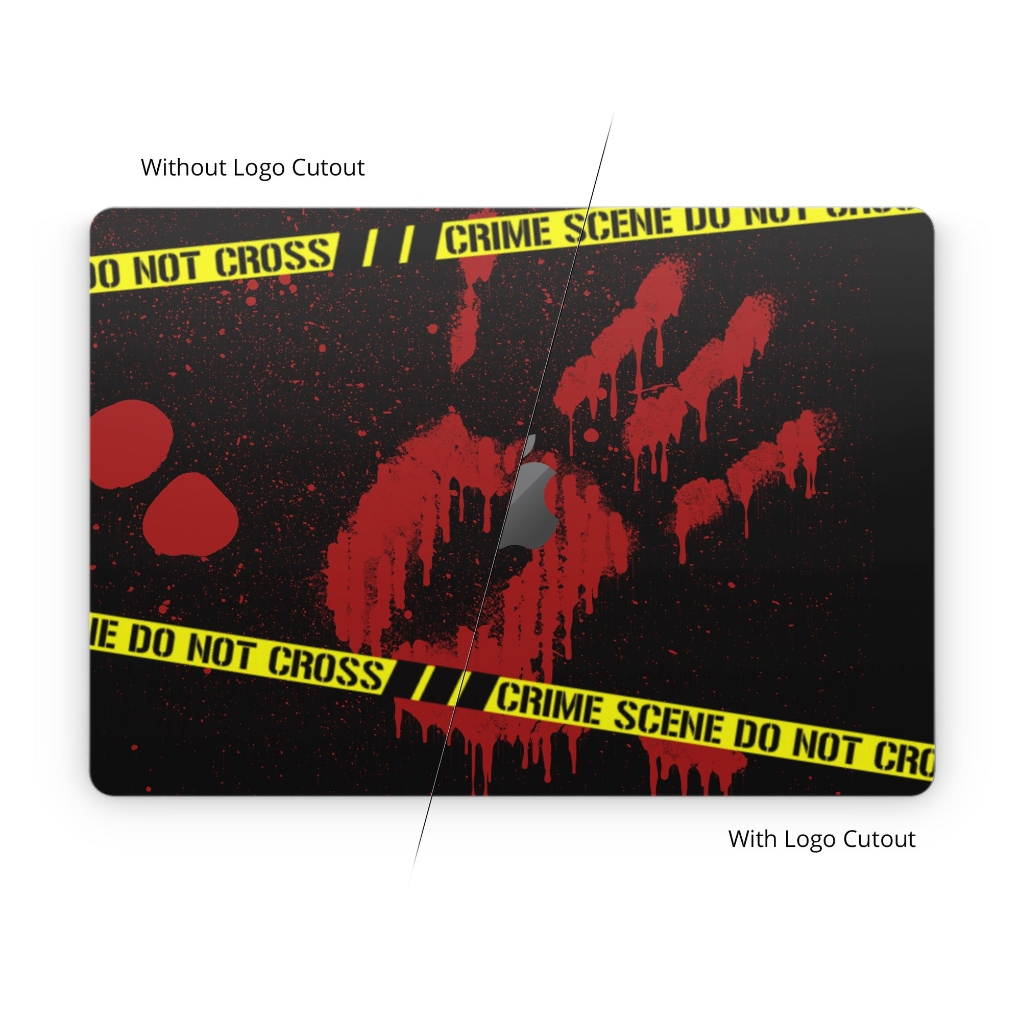 Crime Scene - Apple MacBook Skin