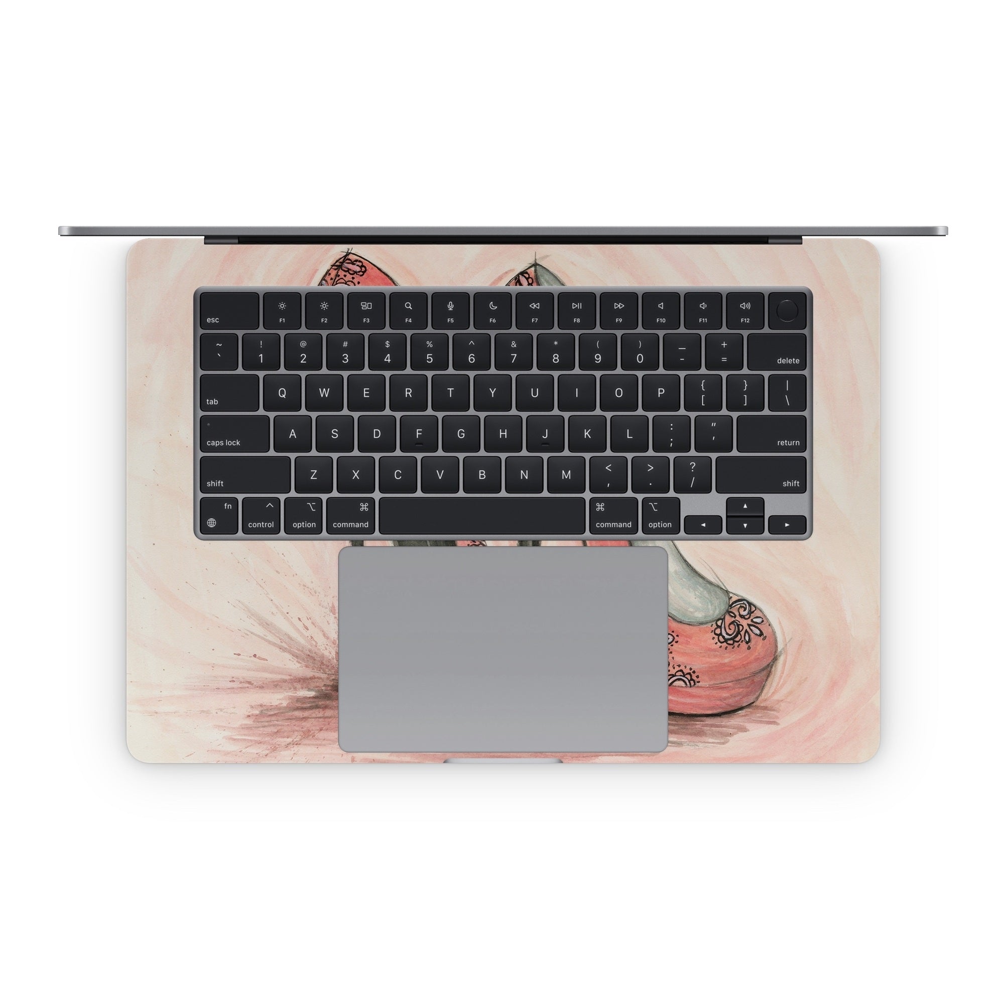 Coral Shoes - Apple MacBook Skin