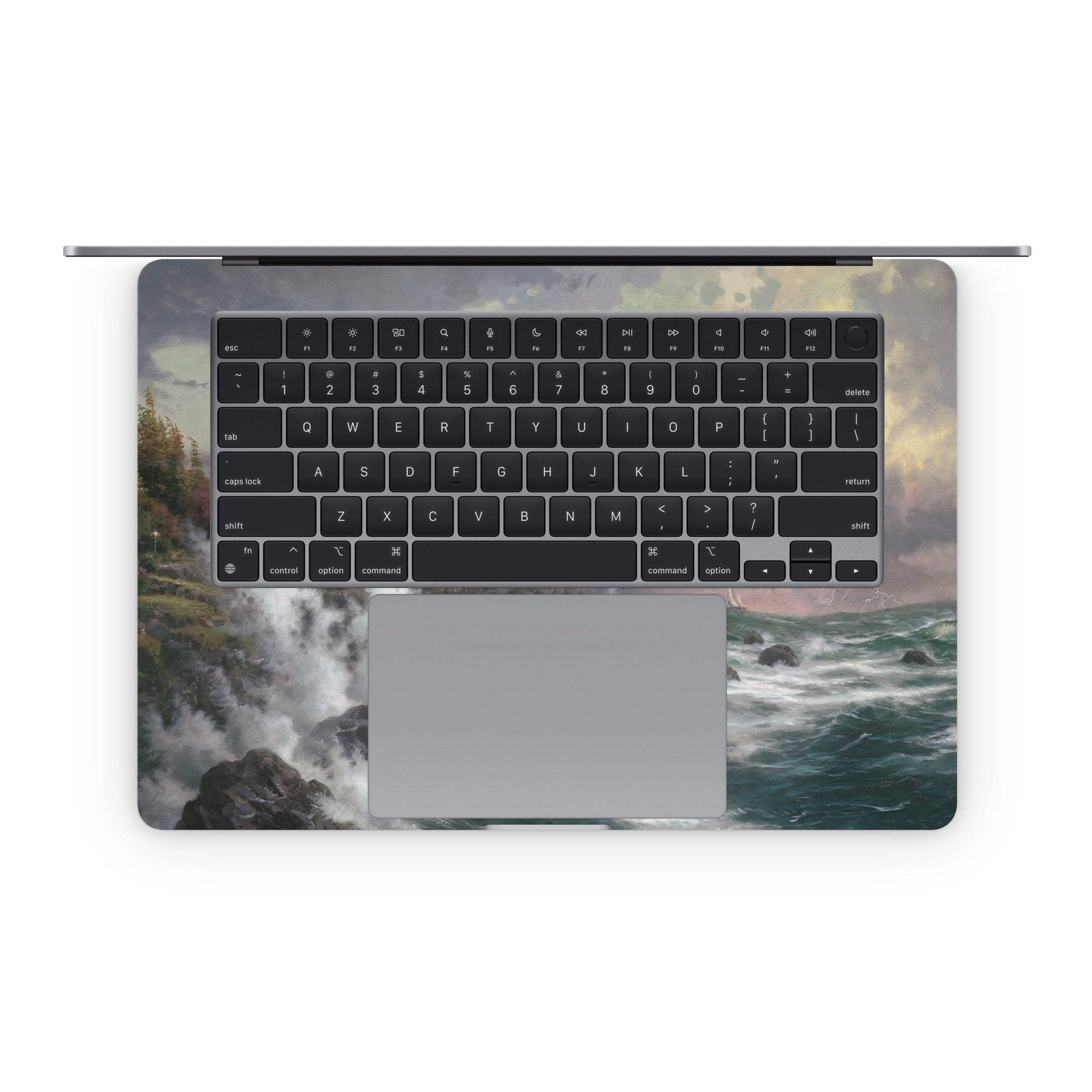 Conquering the Storms - Apple MacBook Skin