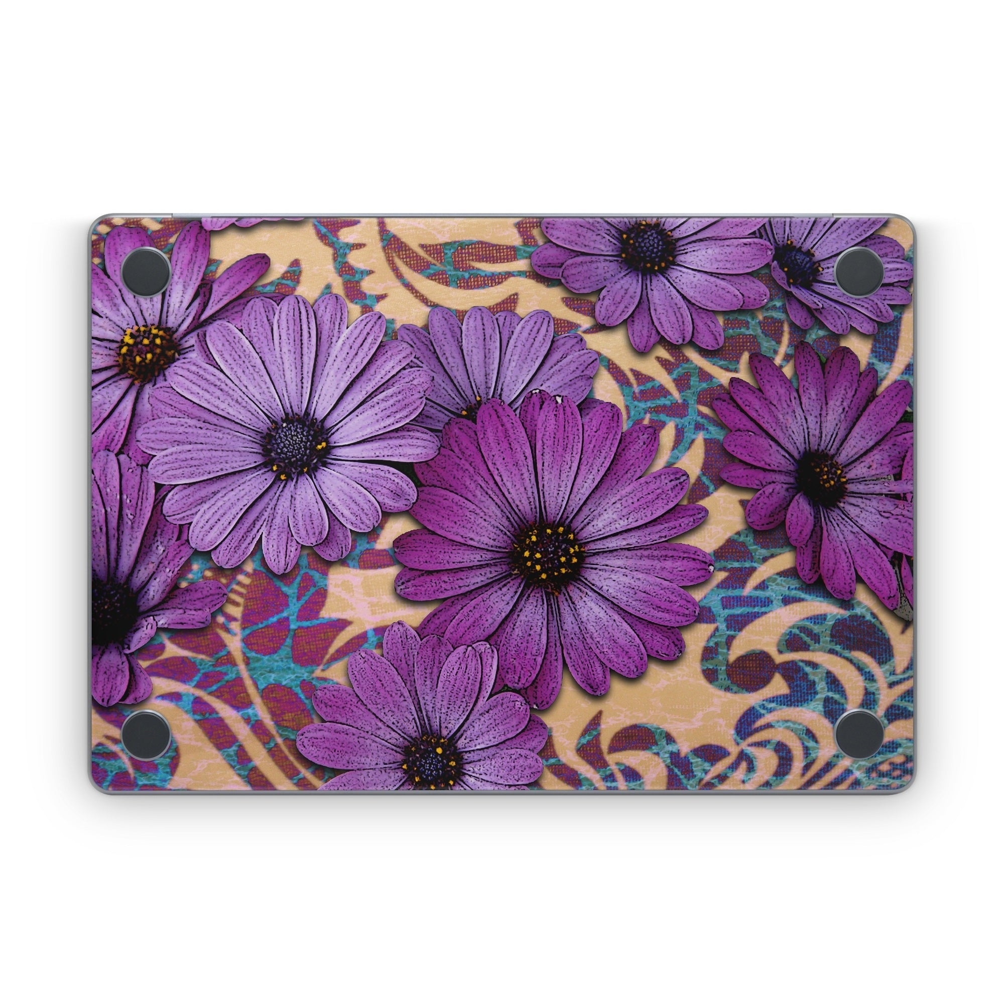 Daisy Damask - Apple MacBook Skin