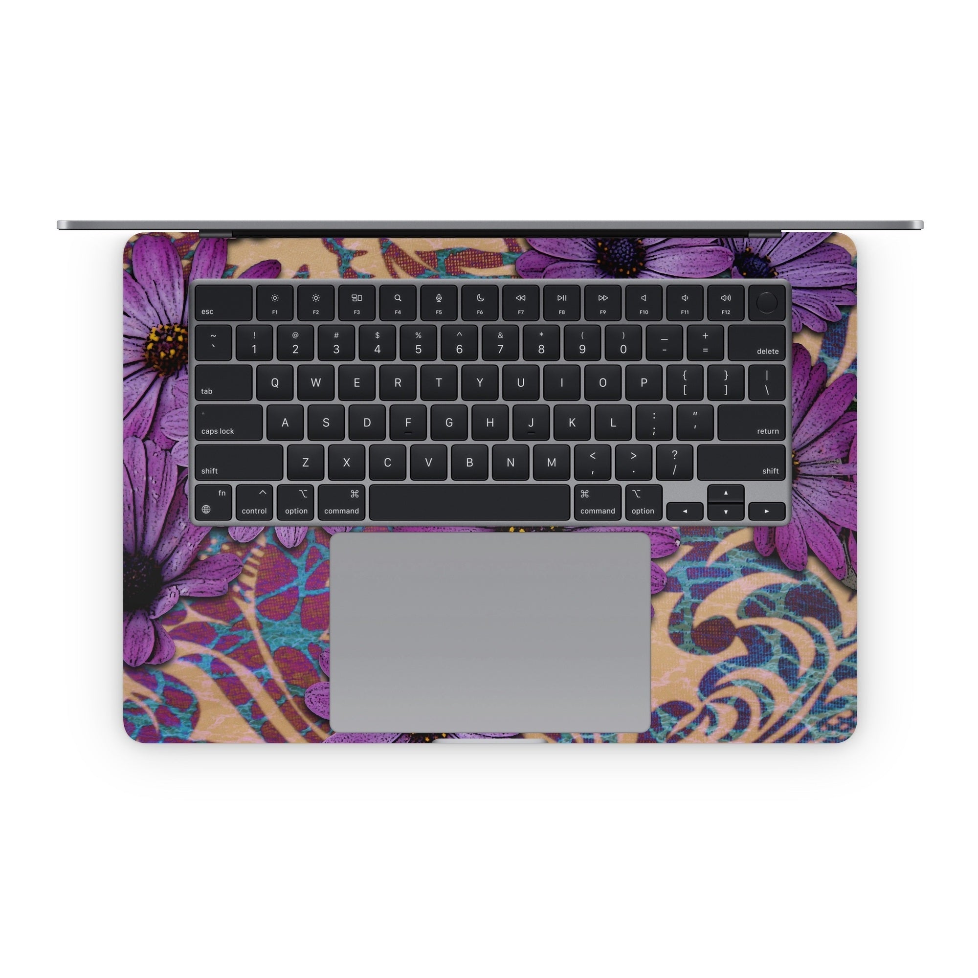 Daisy Damask - Apple MacBook Skin