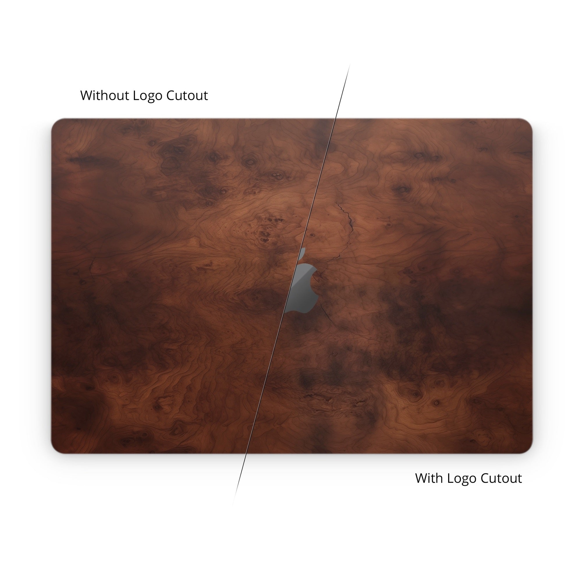 Dark Burlwood - Apple MacBook Skin