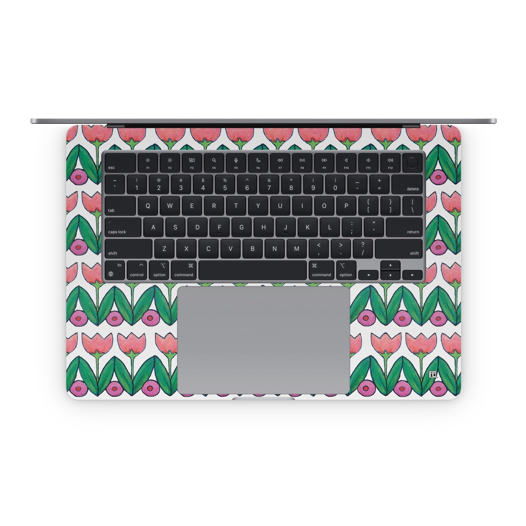 Deco Tulips - Apple MacBook Skin