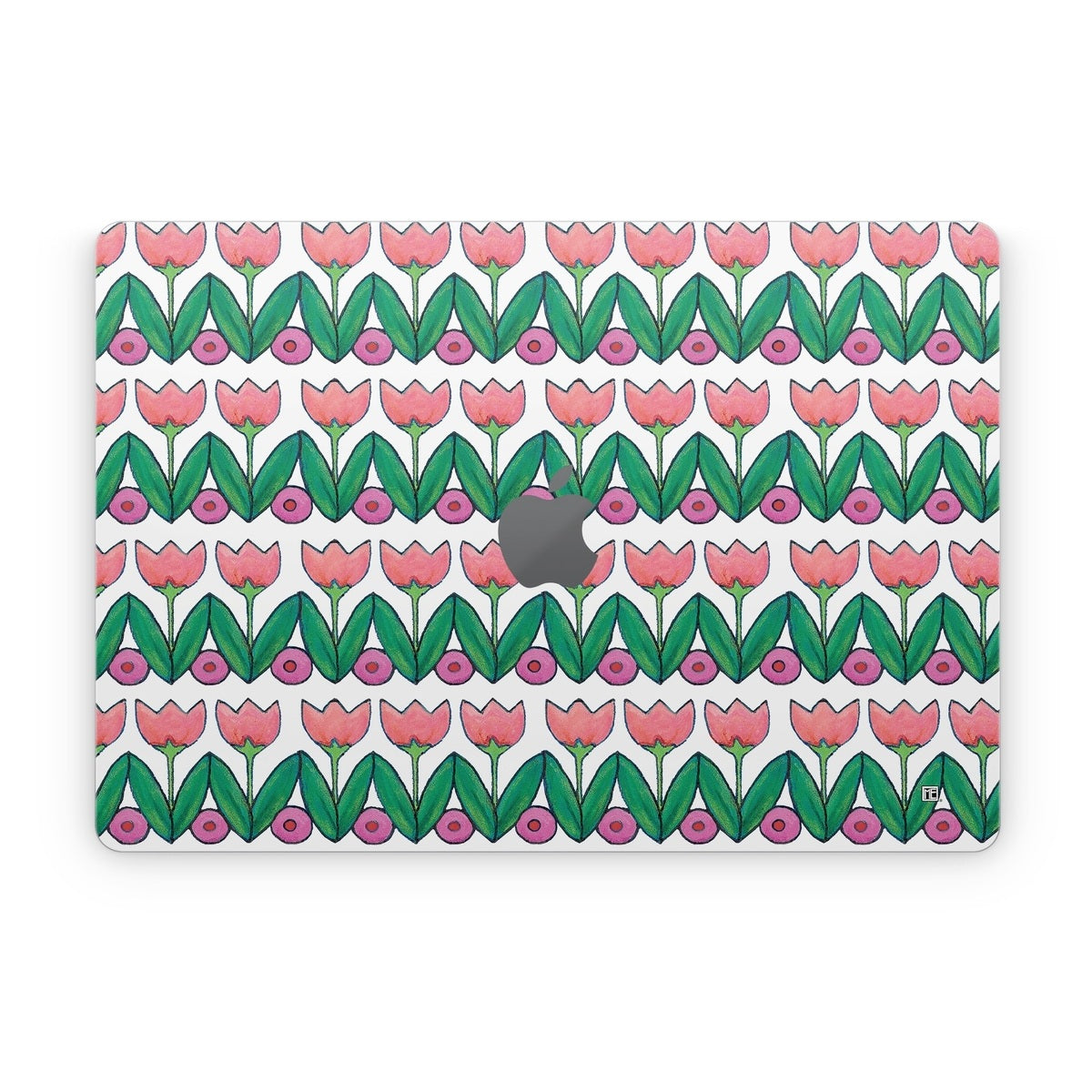 Deco Tulips - Apple MacBook Skin