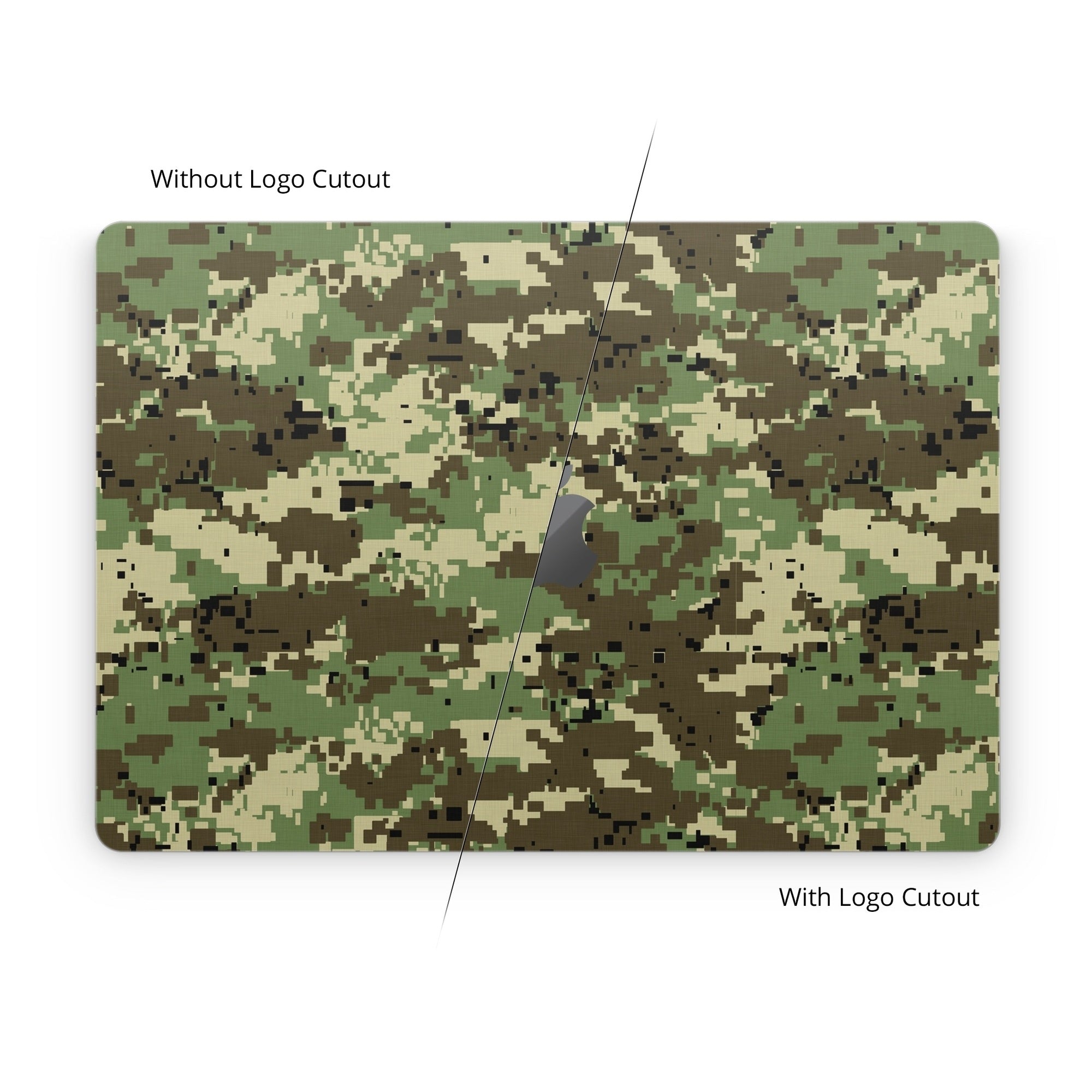 Digital Woodland Camo - Apple MacBook Skin