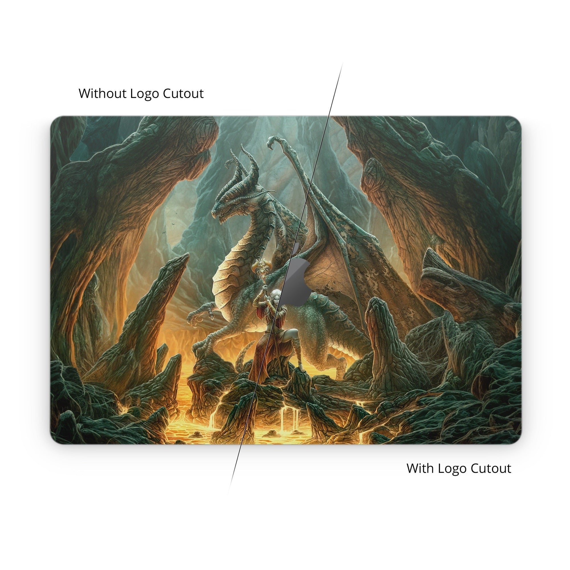 Dragon Mage - Apple MacBook Skin