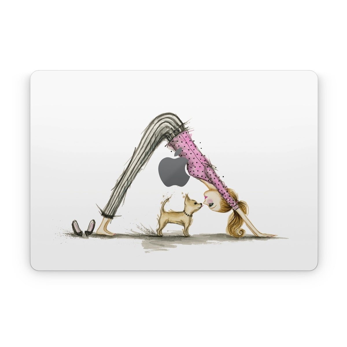 Downward Dog - Apple MacBook Skin