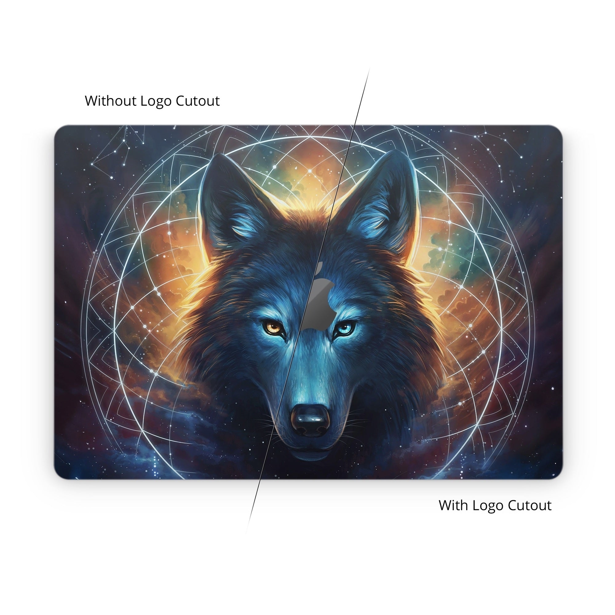 Dreamcatcher Wolf - Apple MacBook Skin