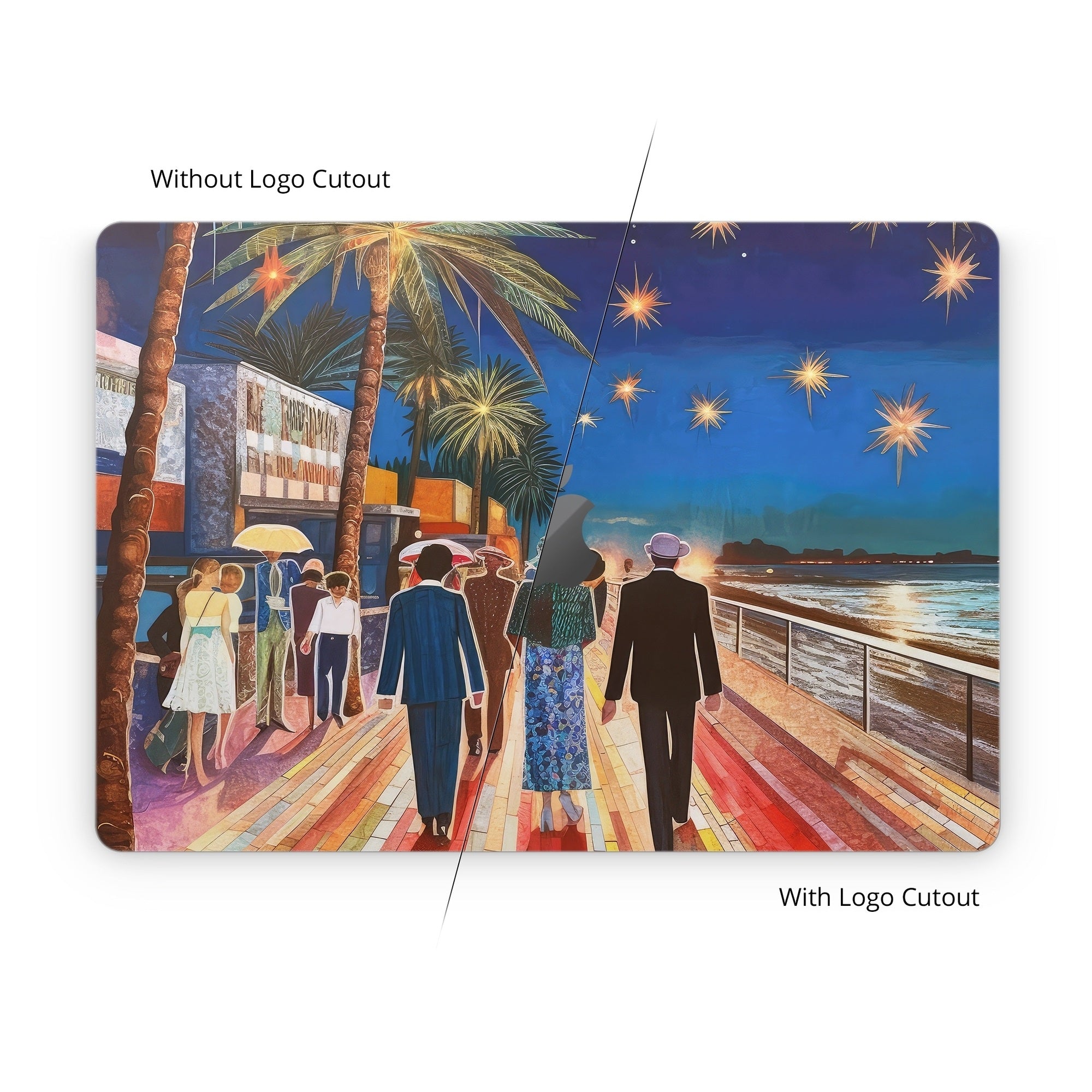 Evening Boardwalk - Apple MacBook Skin