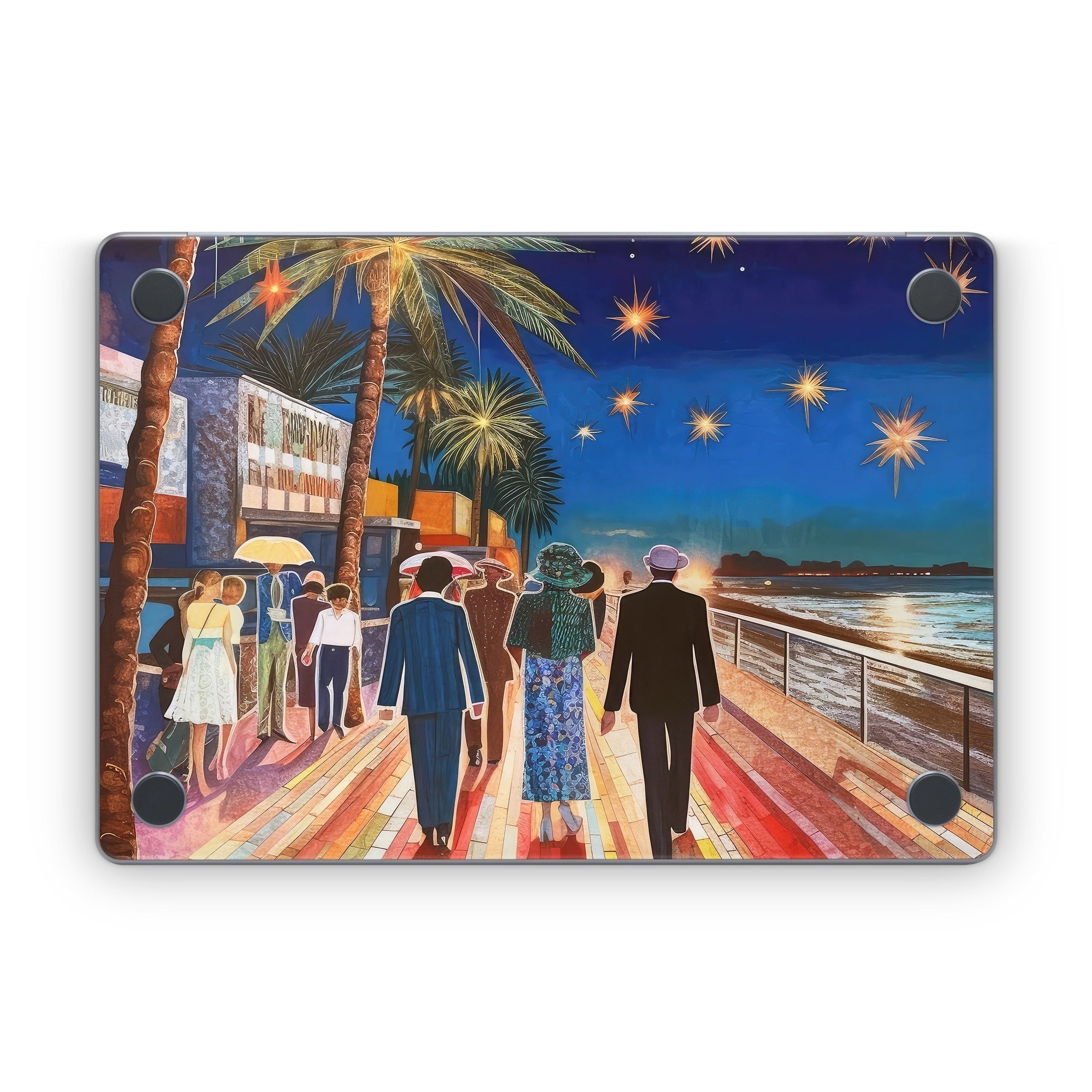 Evening Boardwalk - Apple MacBook Skin