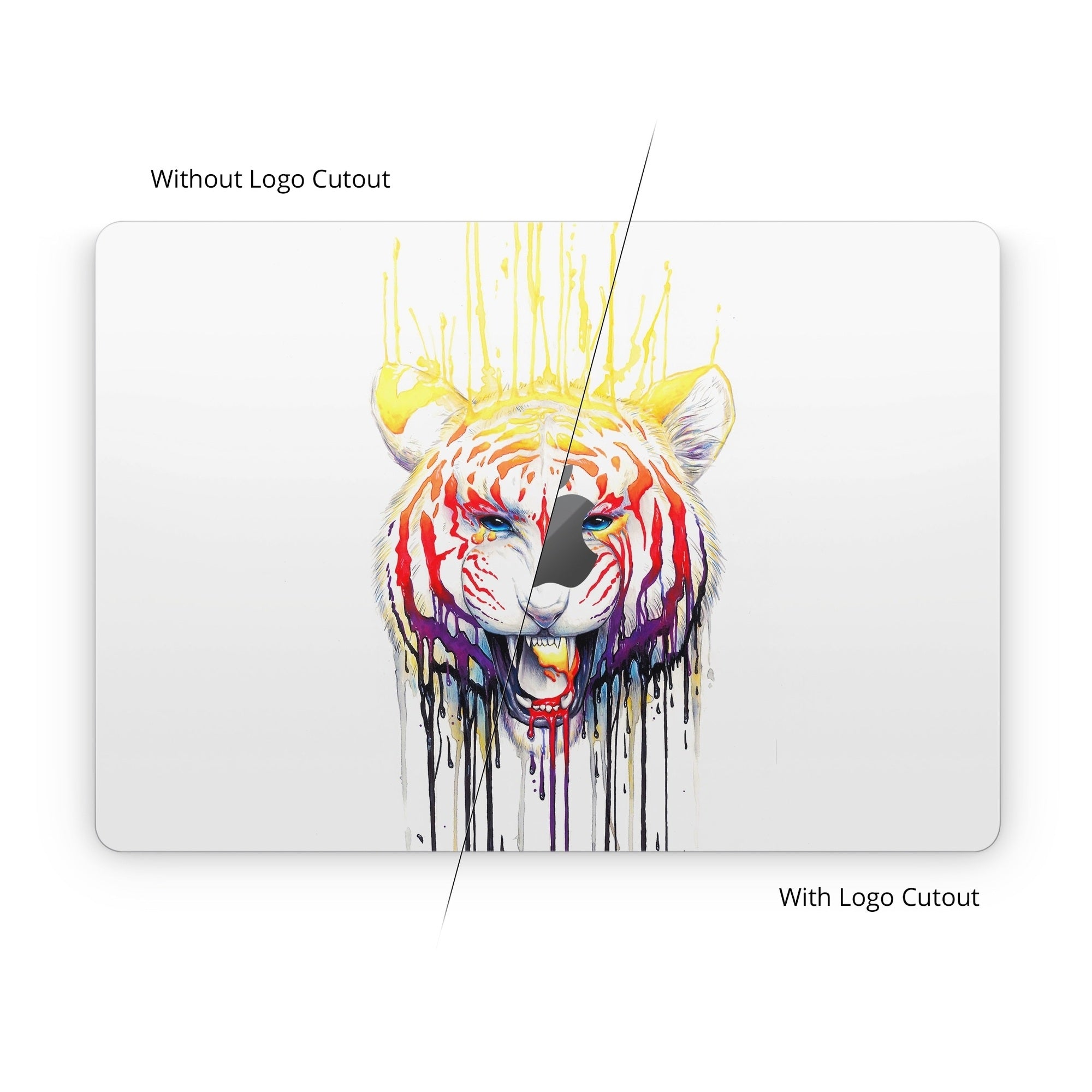 Fading Tiger - Apple MacBook Skin