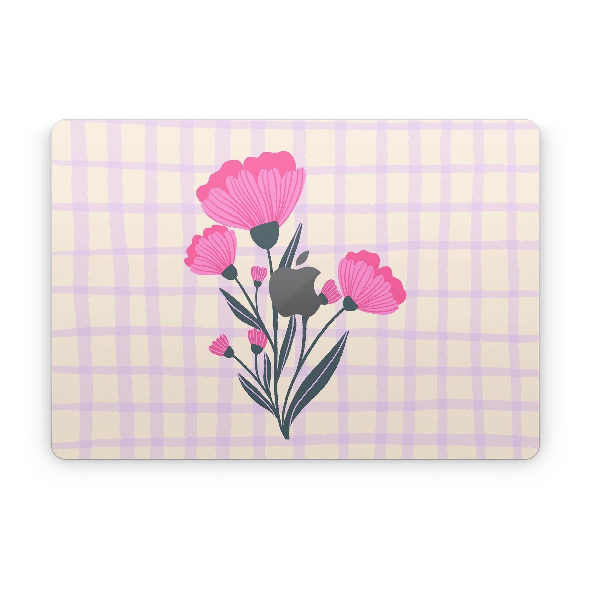 Floral Bouquet Grid - Apple MacBook Skin