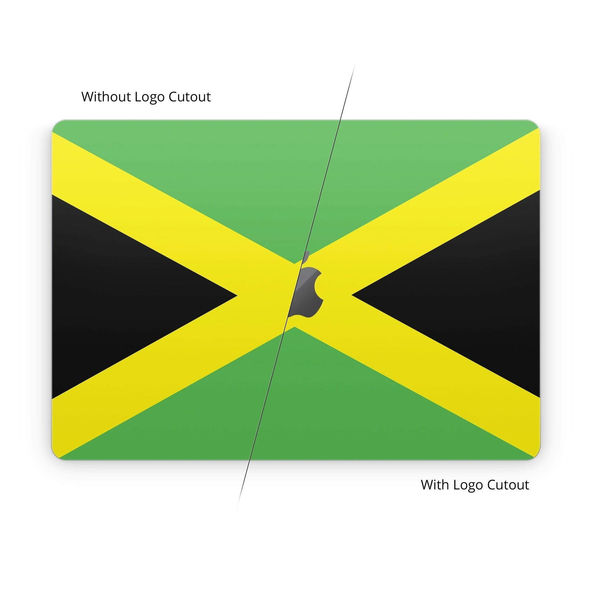 Jamaican Flag - Apple MacBook Skin