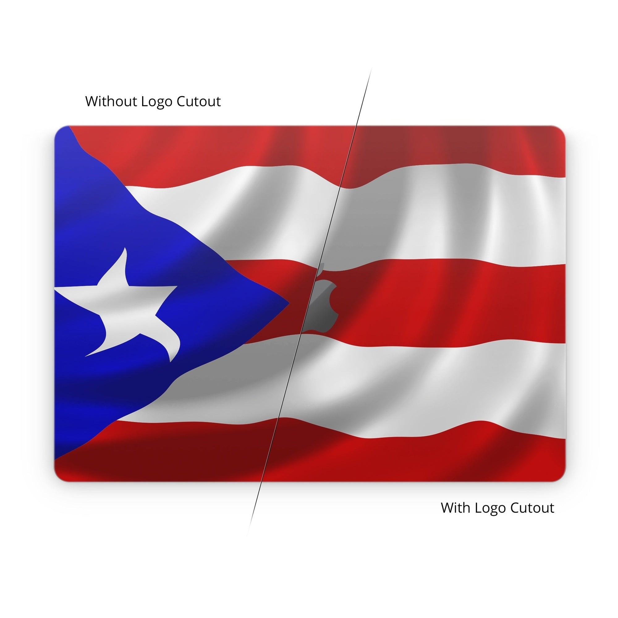 Puerto Rican Flag - Apple MacBook Skin