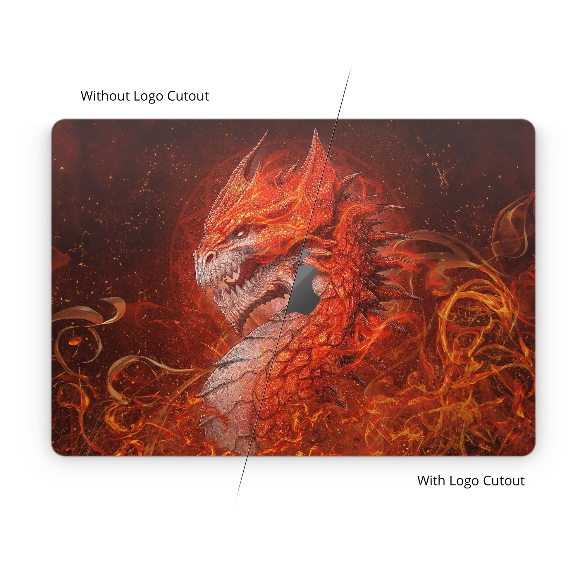 Flame Dragon - Apple MacBook Skin