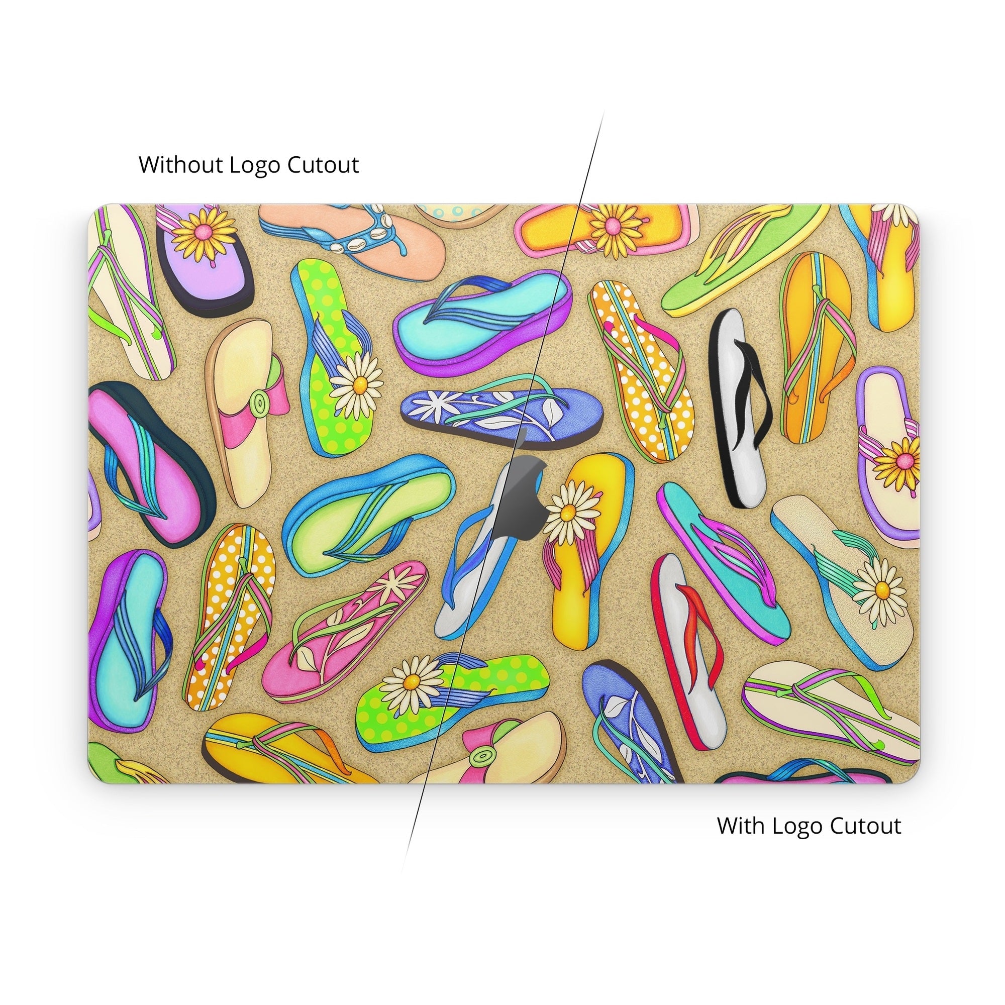 Flip Flops - Apple MacBook Skin