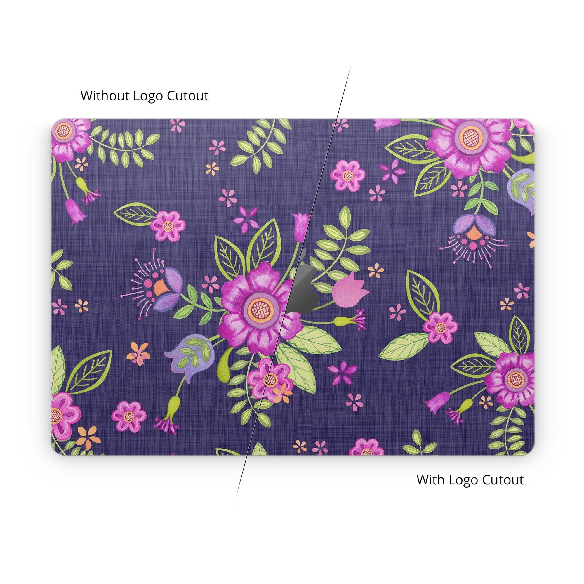 Folk Floral - Apple MacBook Skin