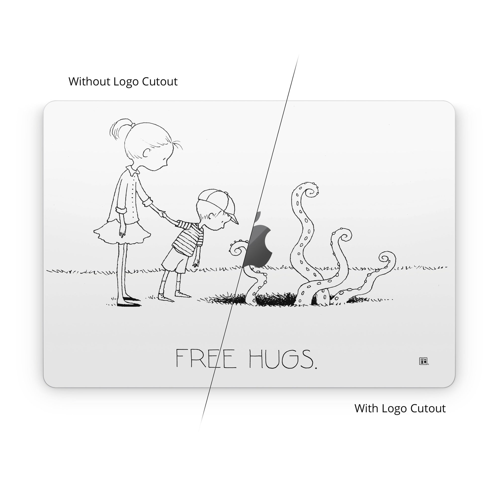 Free Hugs - Apple MacBook Skin