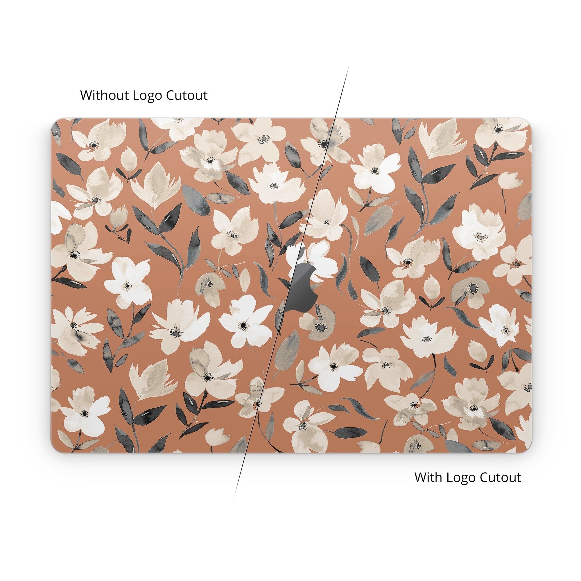 Fresh Flowers Copper - Apple MacBook Skin