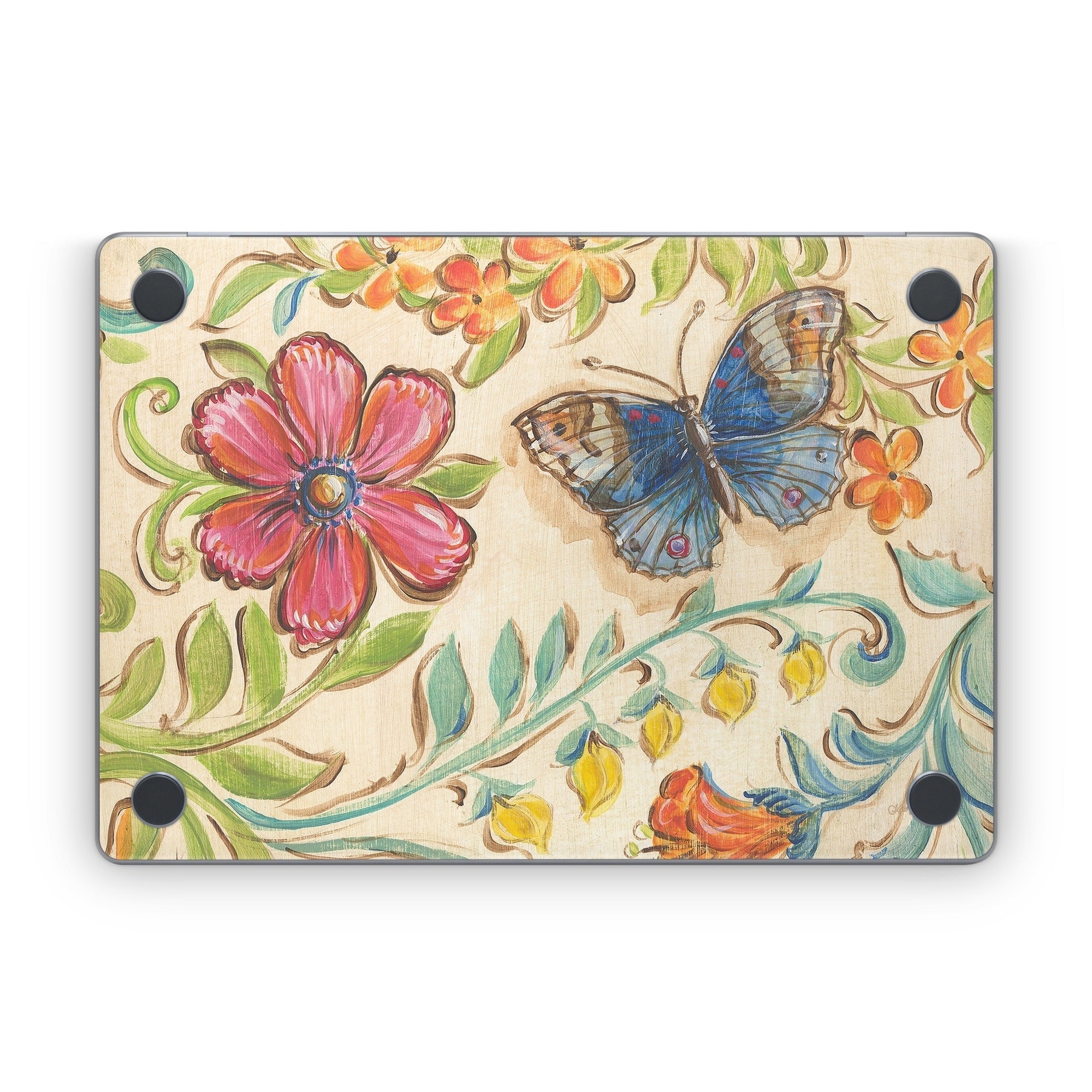 Garden Scroll - Apple MacBook Skin