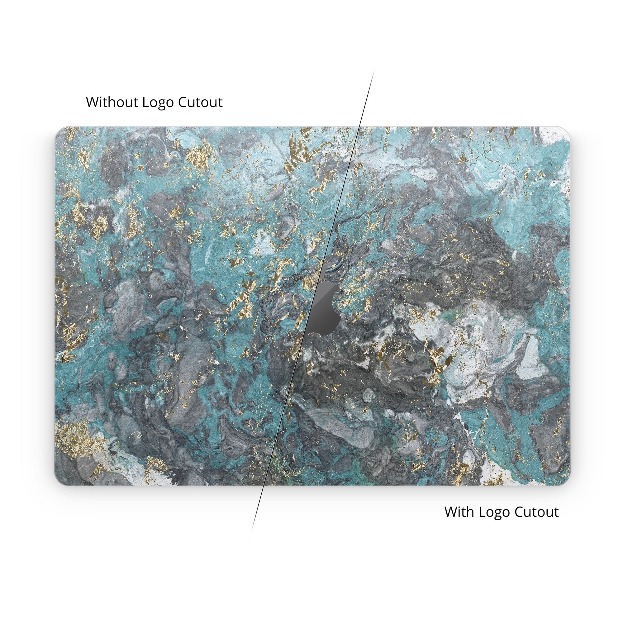 Gilded Glacier Marble - Apple MacBook Skin