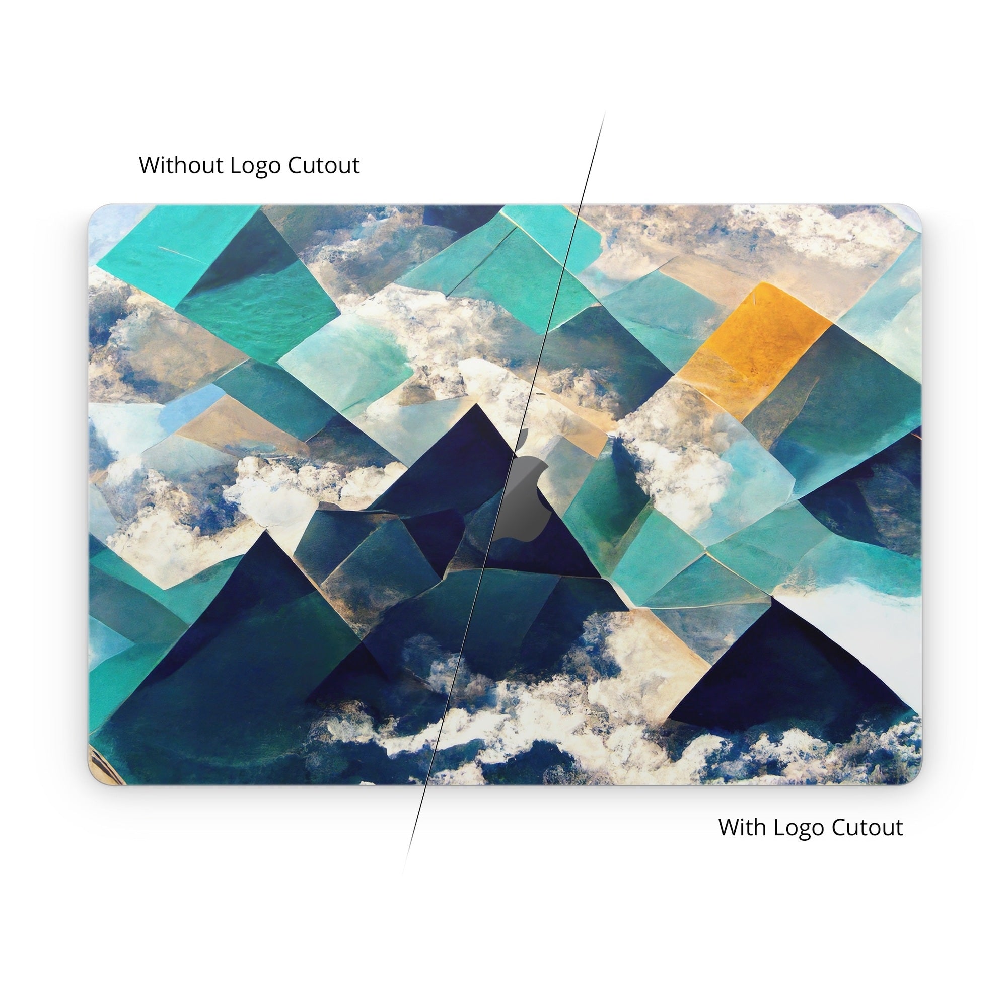 Gold Clouds - Apple MacBook Skin