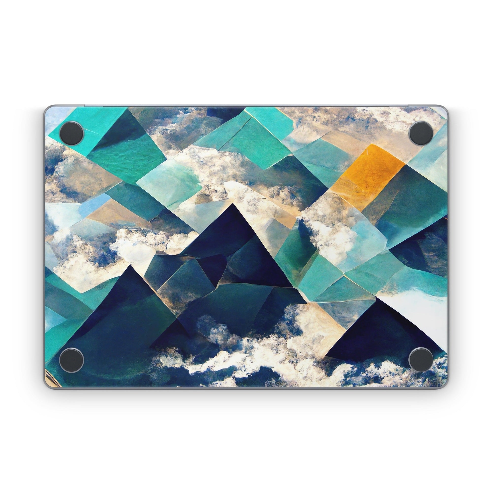 Gold Clouds - Apple MacBook Skin