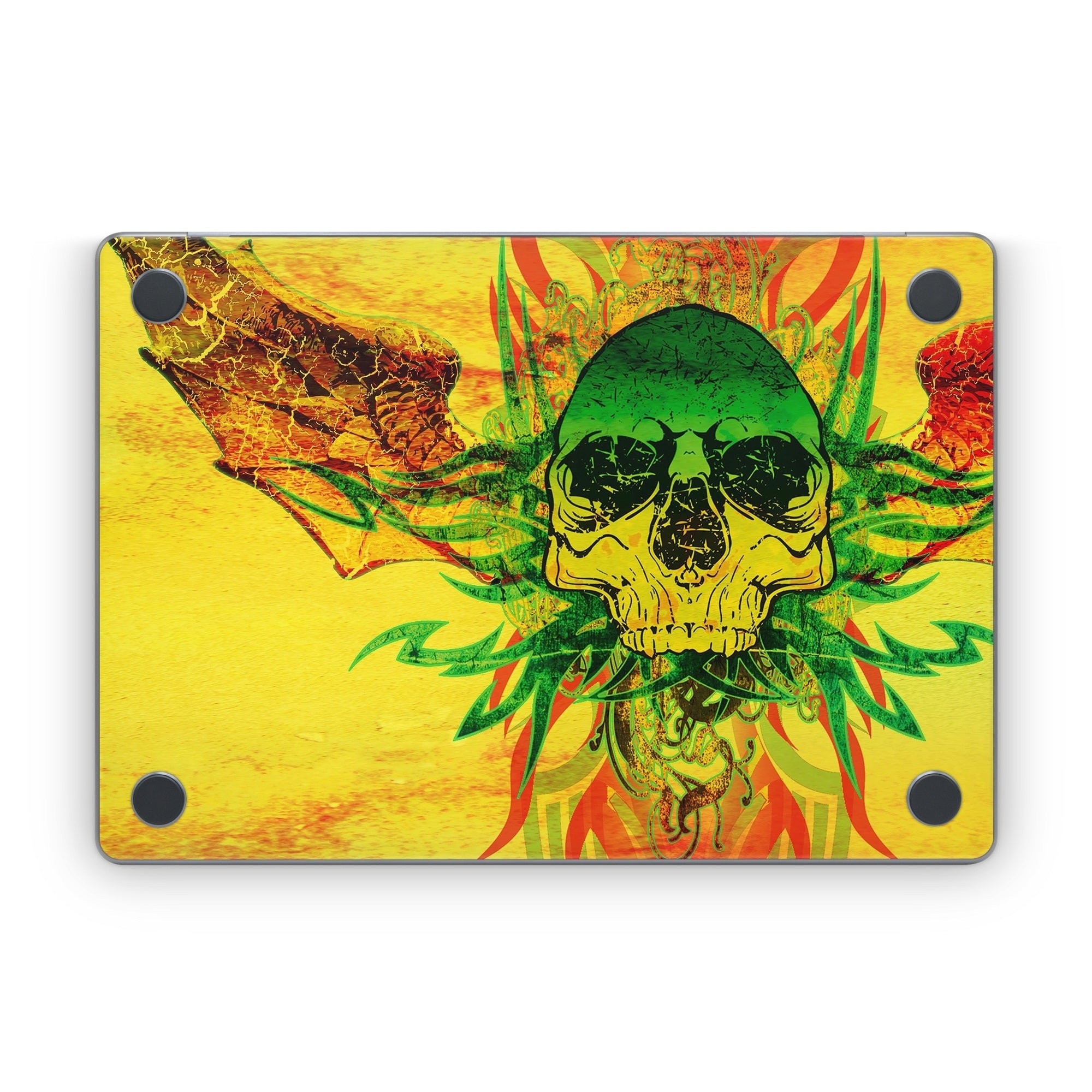 Hot Tribal Skull - Apple MacBook Skin