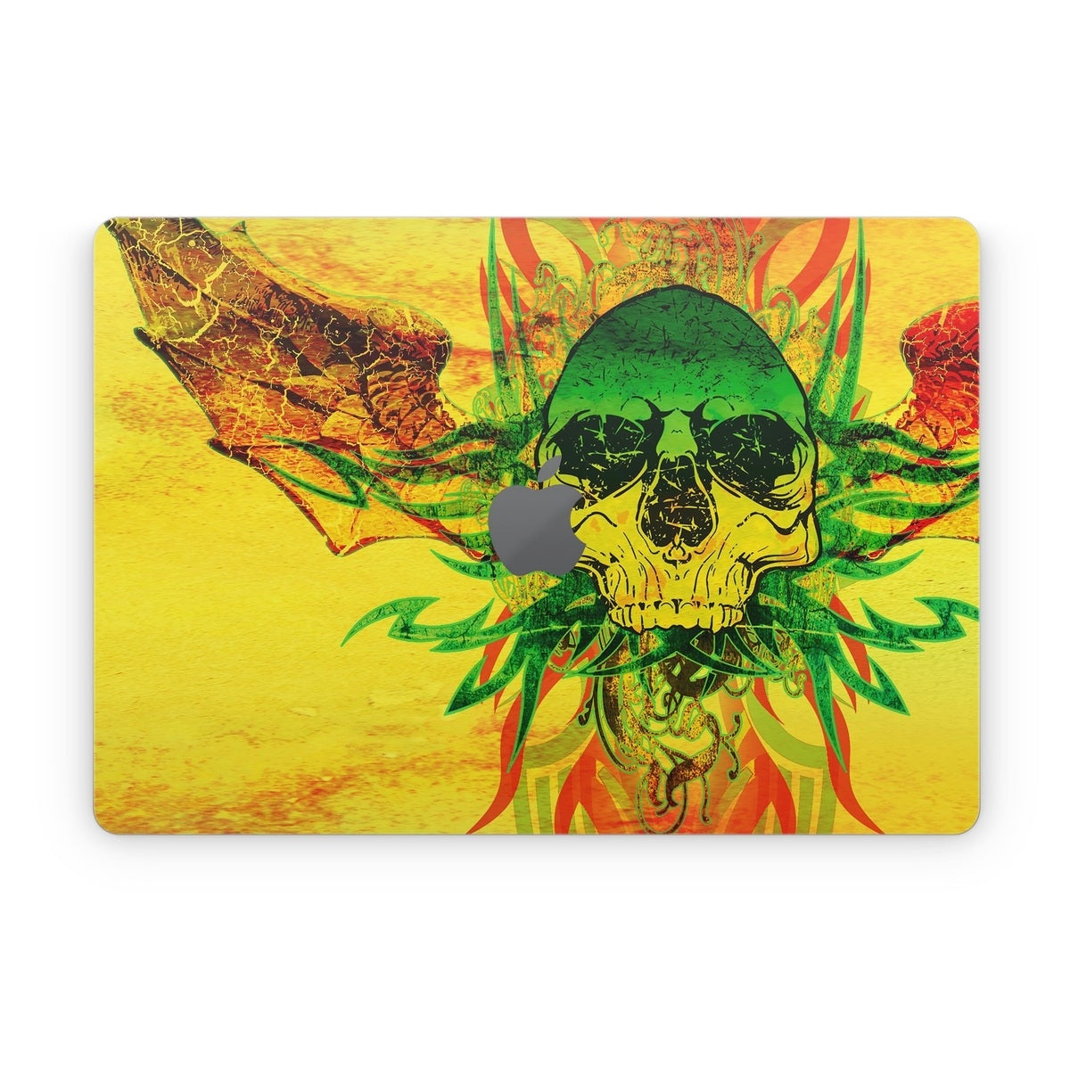 Hot Tribal Skull - Apple MacBook Skin