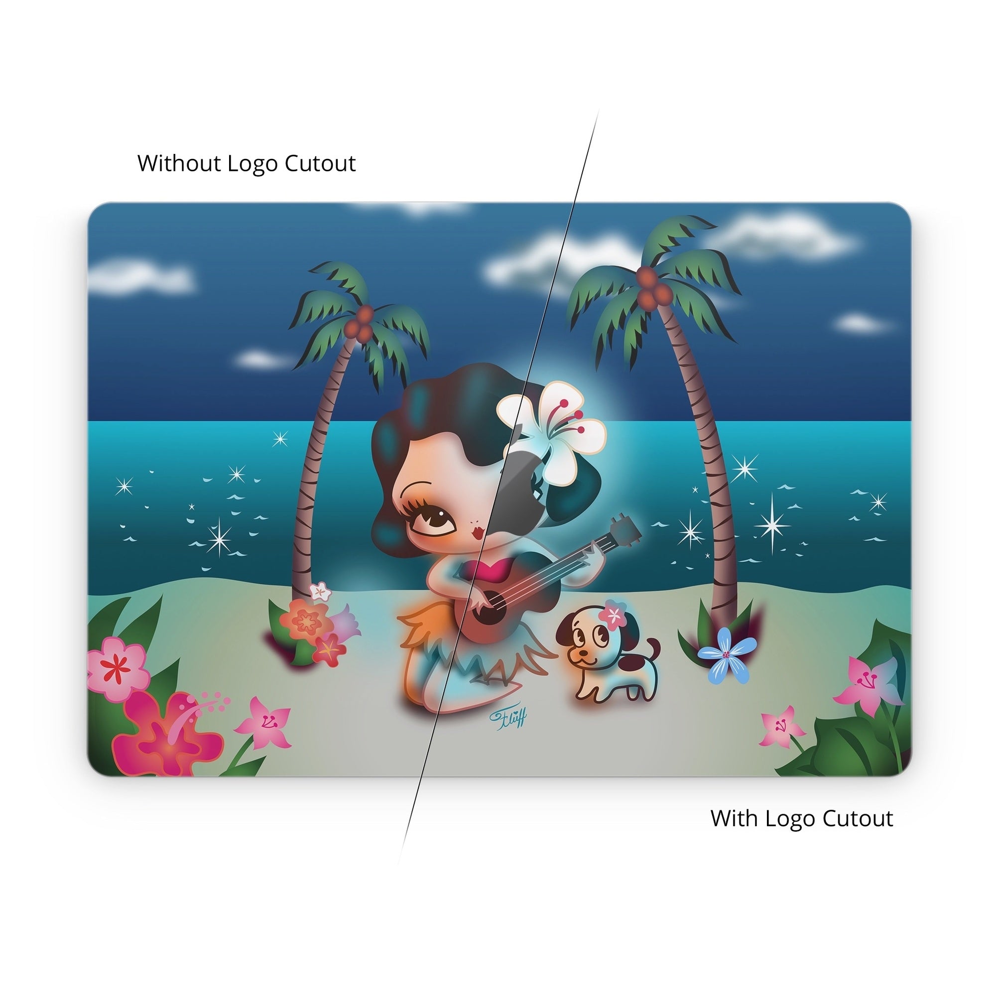 Hula Night - Apple MacBook Skin